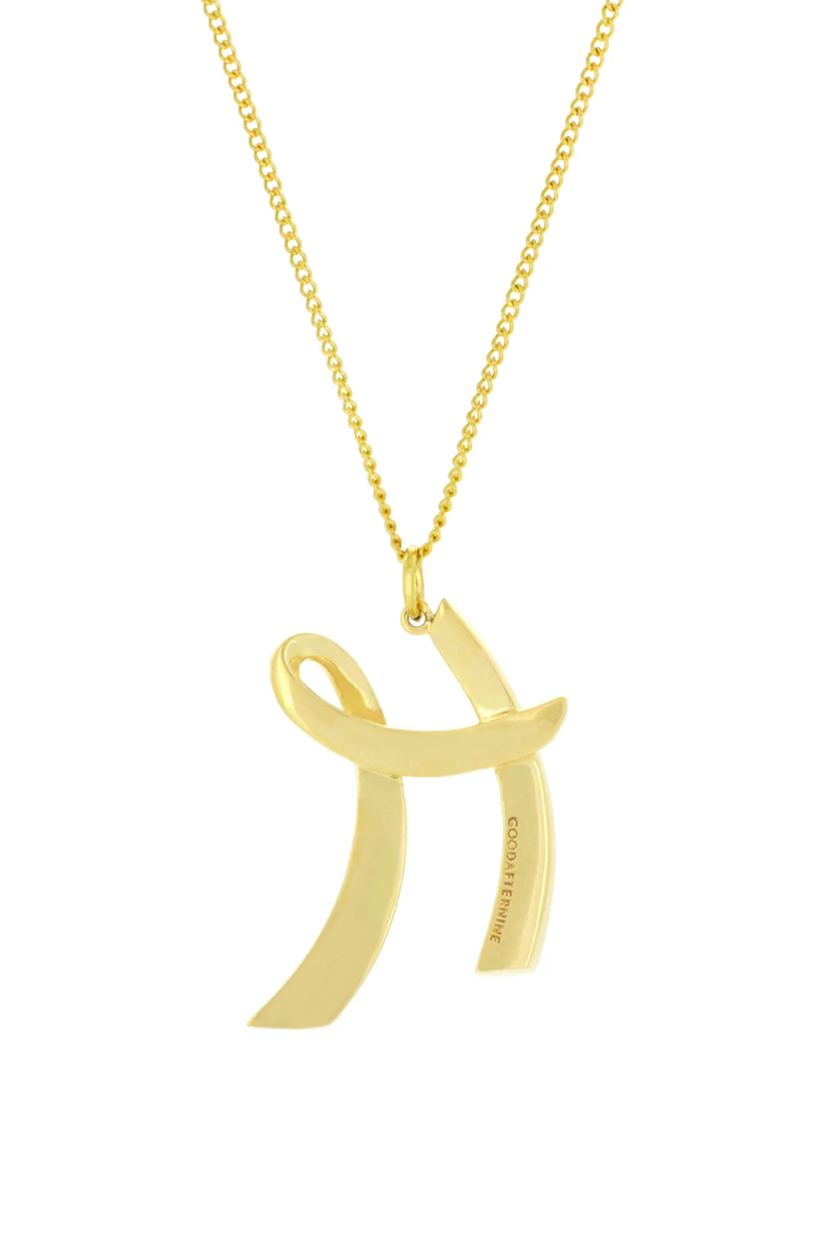 Alphabet H Gold - Ketting - Image 5