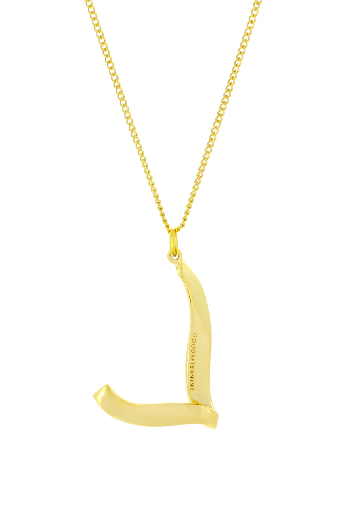 Alphabet L Gold - Ketting - Image 13