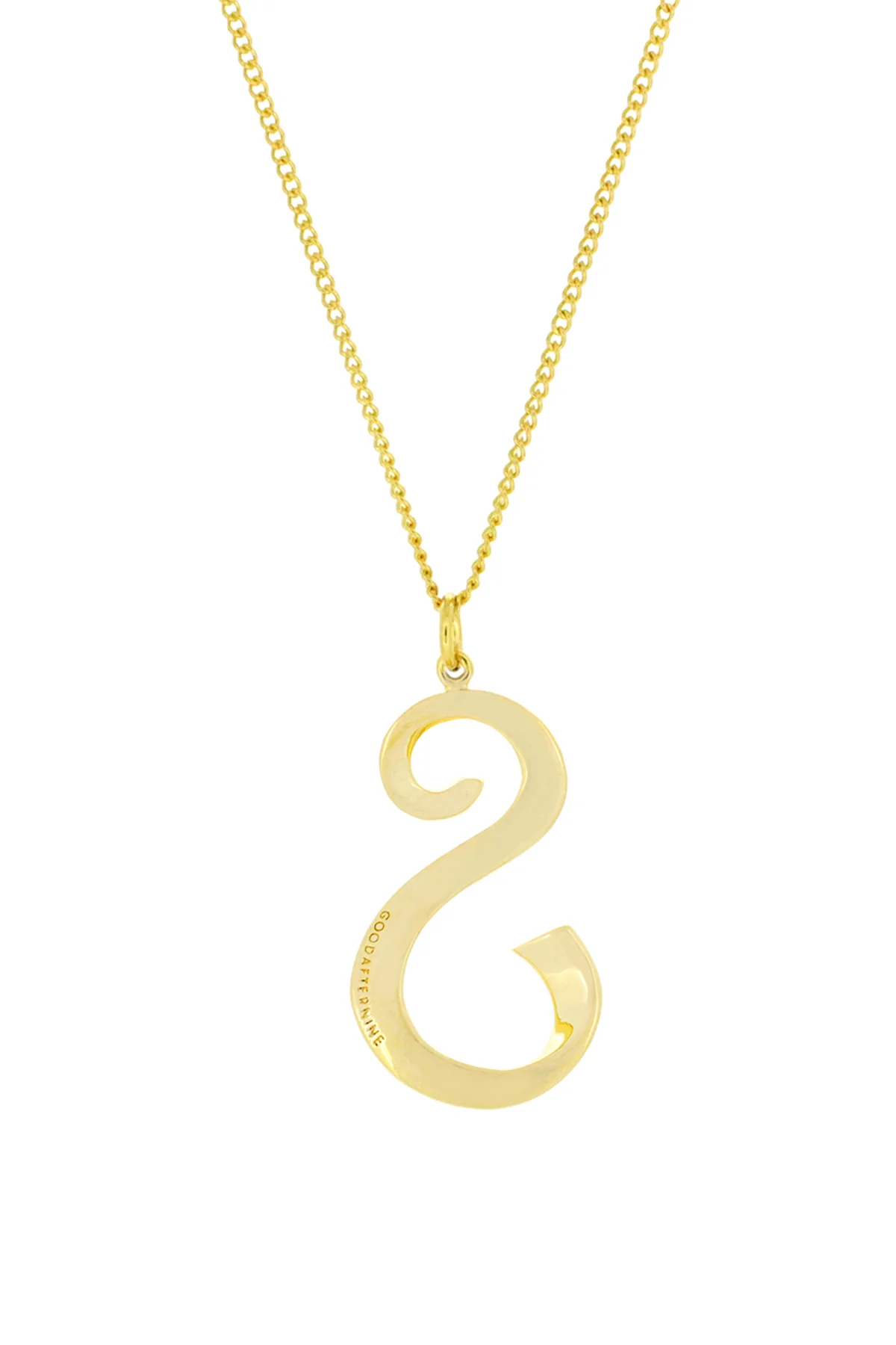 Alphabet S Gold - Ketting - Image 4