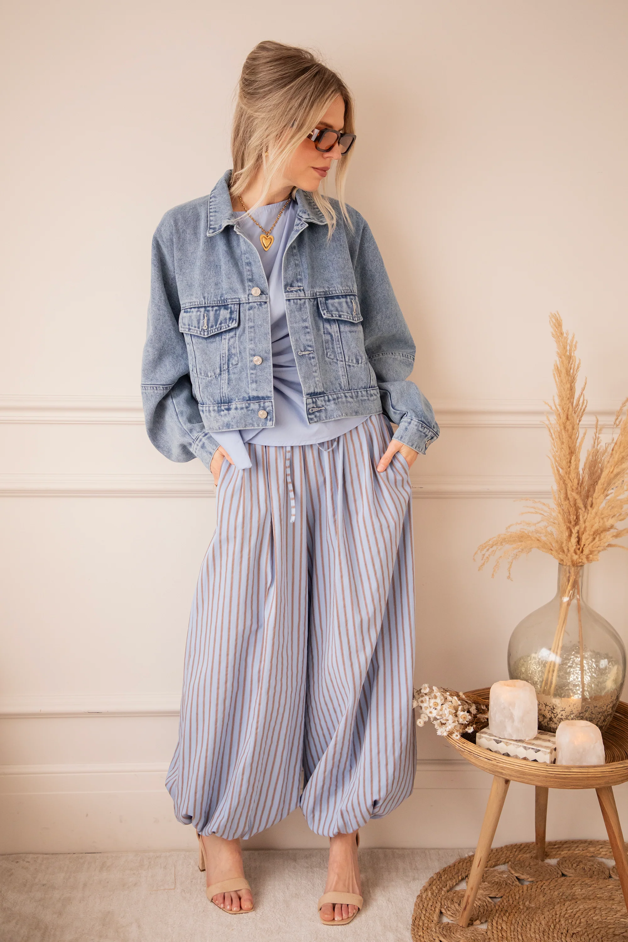 Bow Flow Blue - Top - Image 3