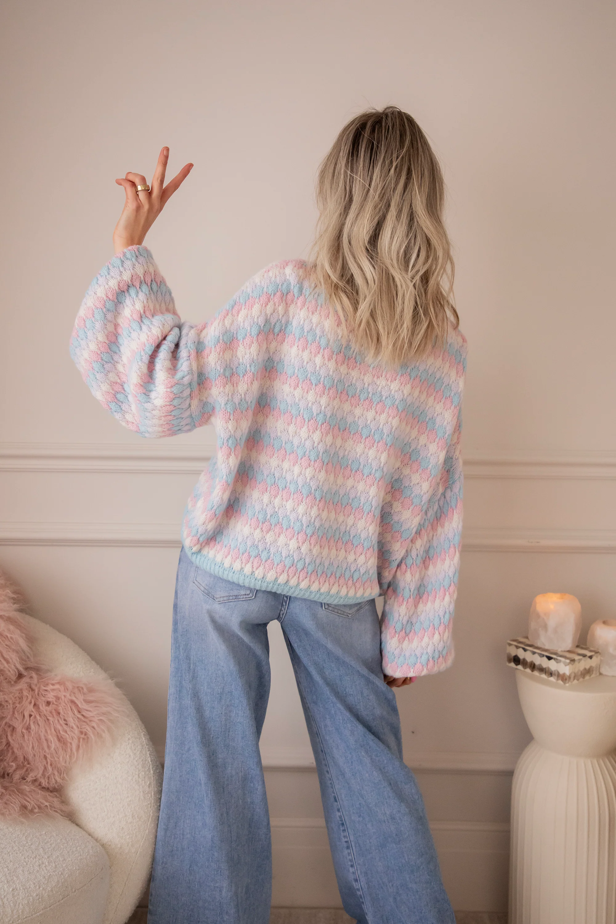 Bubbly Dreams Baby Blue/Baby Pink - Trui - Image 11