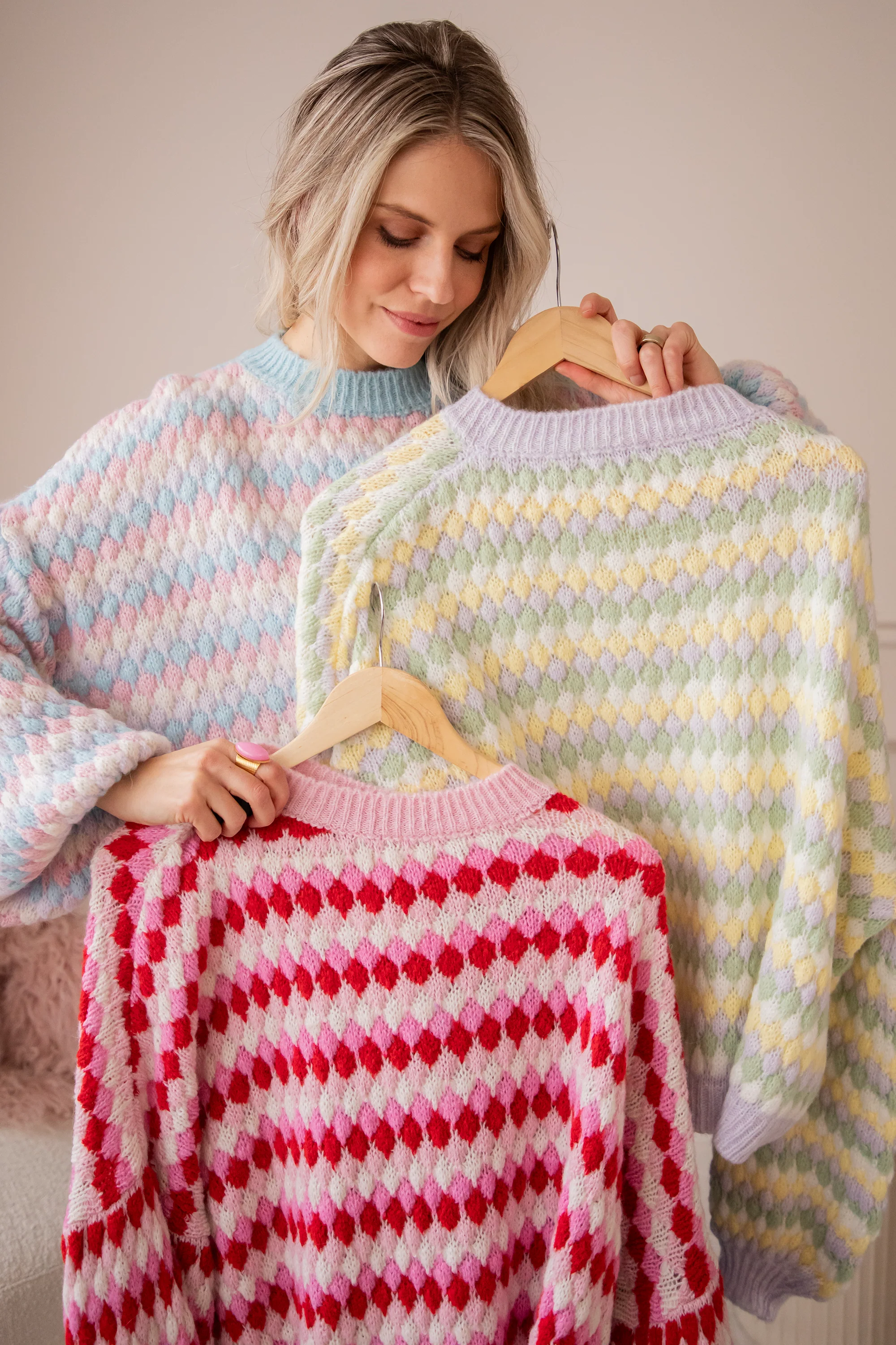 Bubbly Dreams Baby Blue/Baby Pink - Trui - Image 12