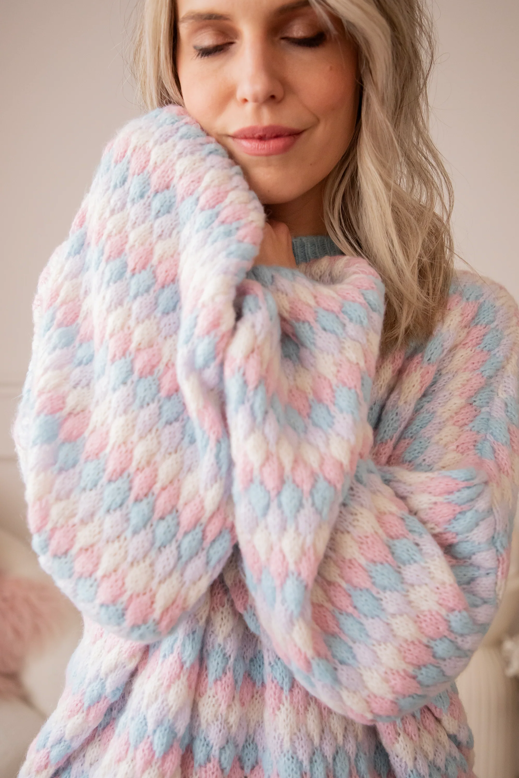 Bubbly Dreams Baby Blue/Baby Pink - Trui - Image 8