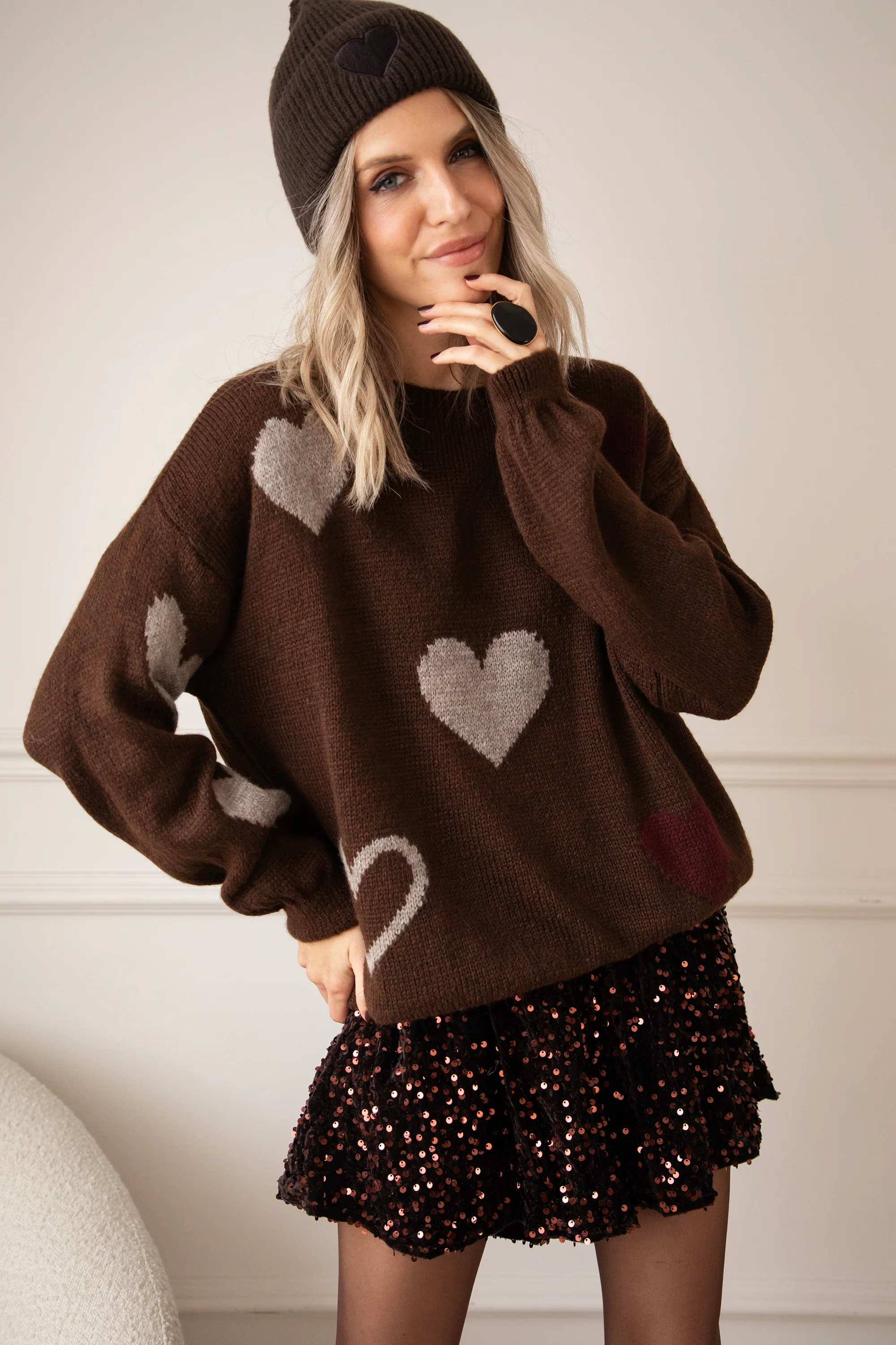 Complete My Heart Brown - Trui - Image 12