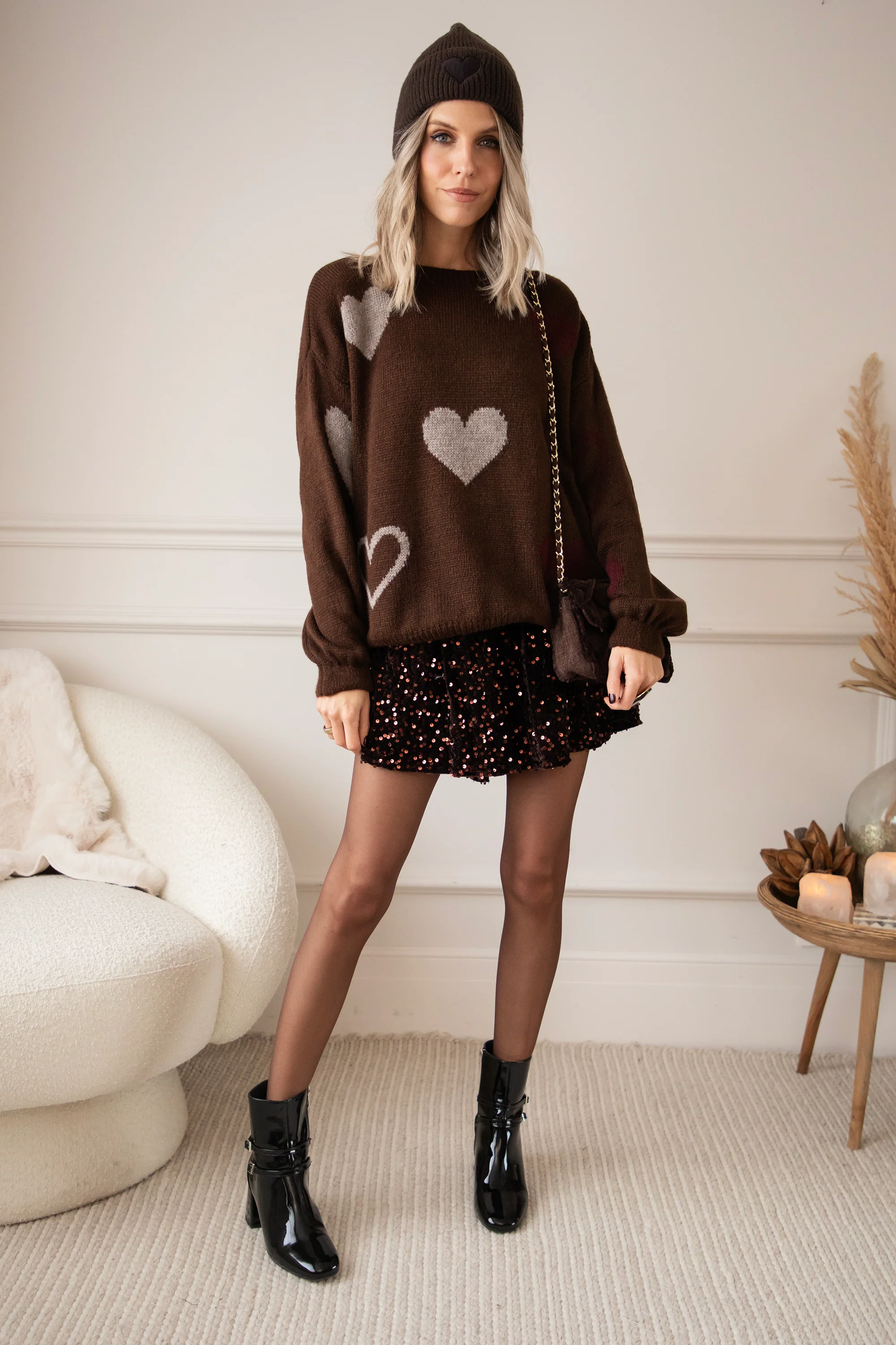 Complete My Heart Brown - Trui - Image 8