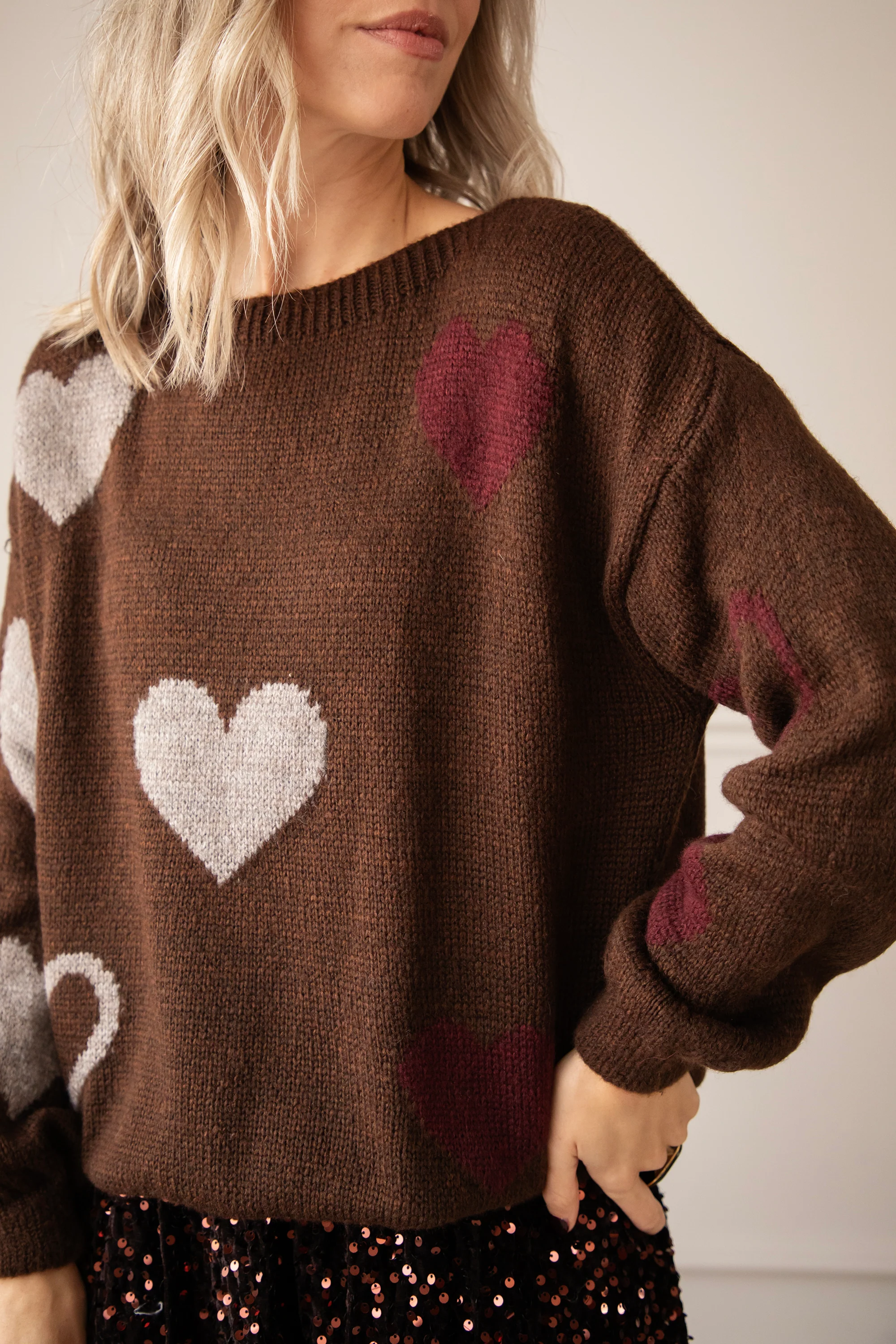 Complete My Heart Brown - Trui - Image 9