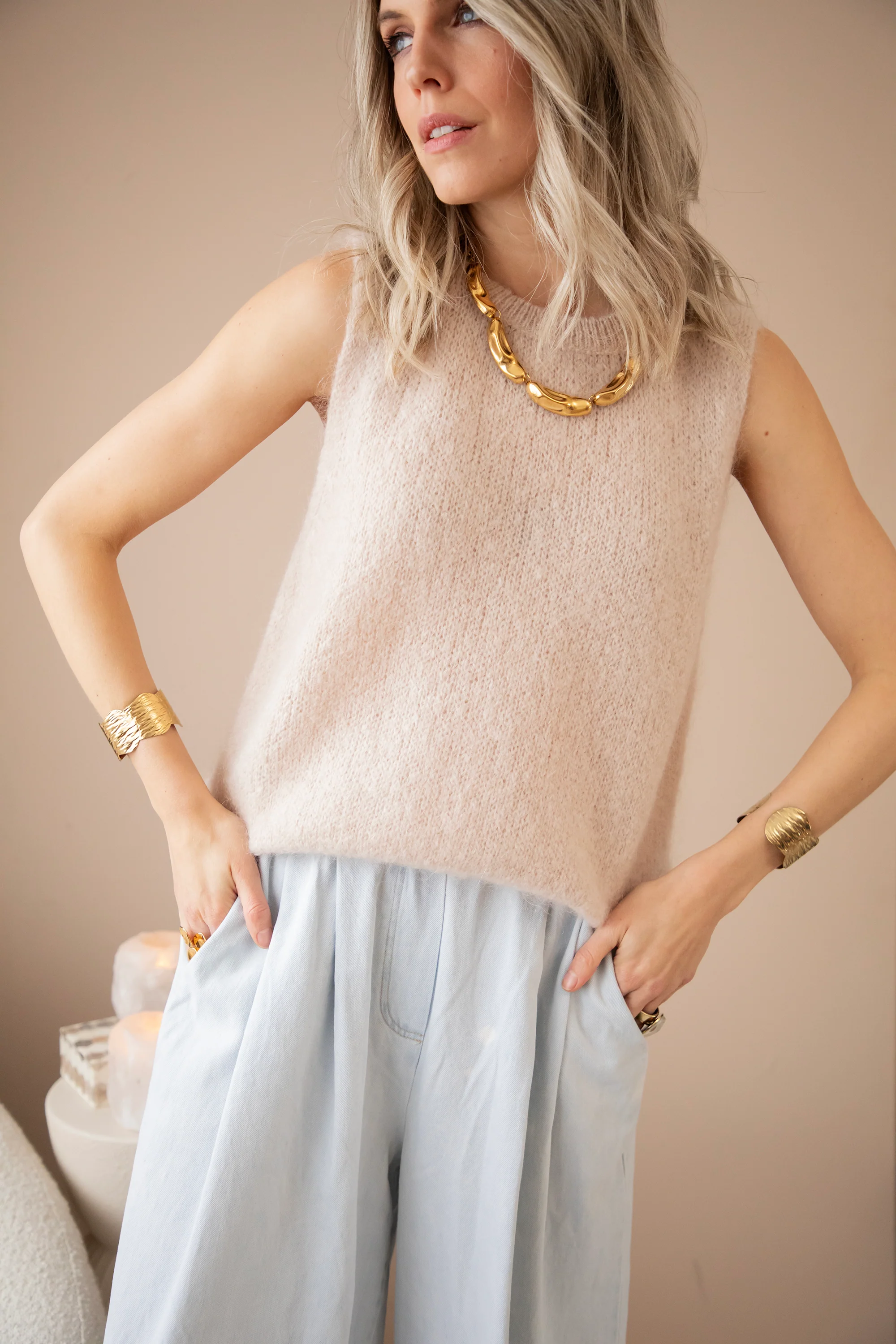 Deborah Beige - Debardeur - Image 4