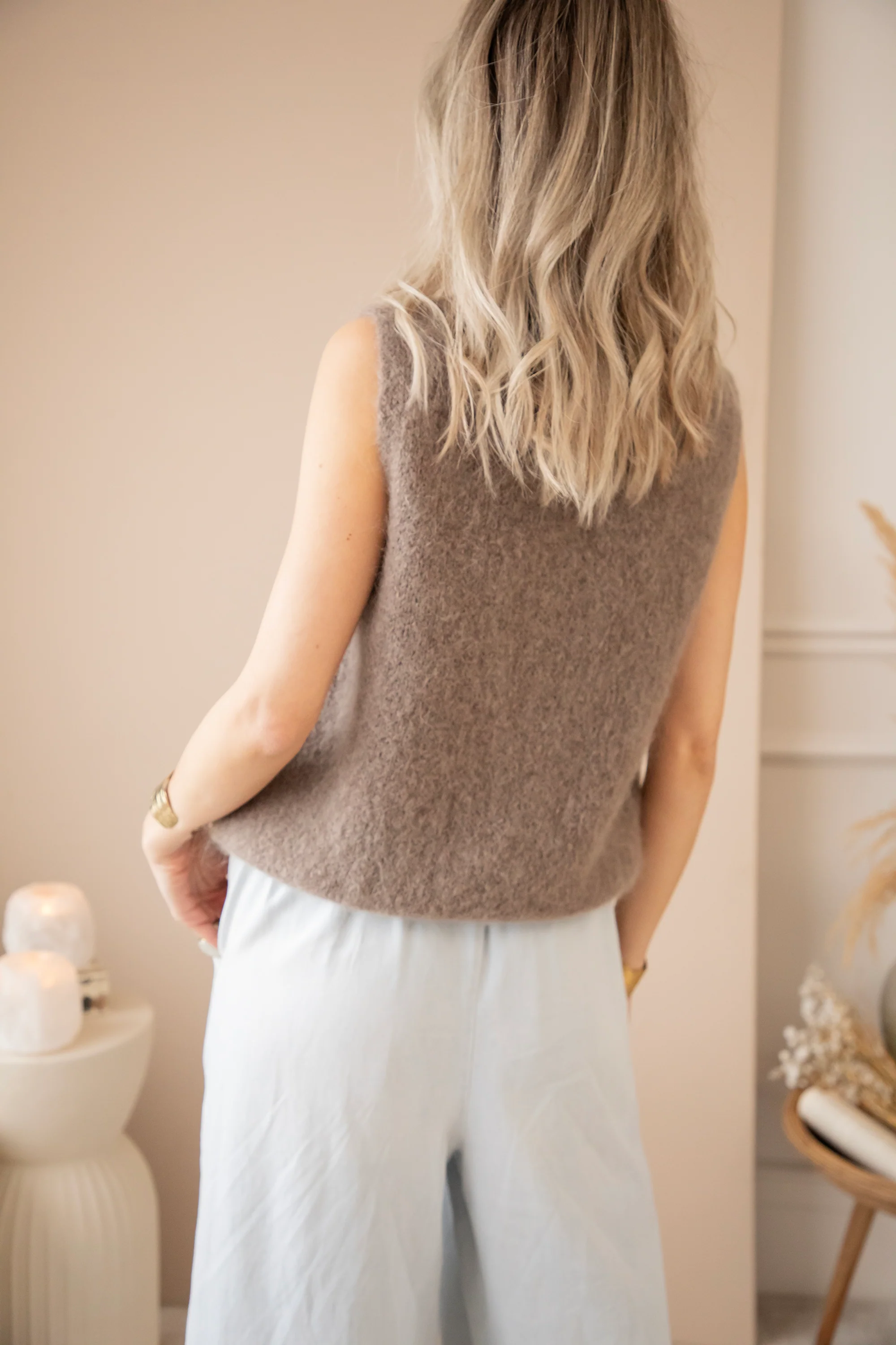 Deborah Taupe - Debardeur - Image 5