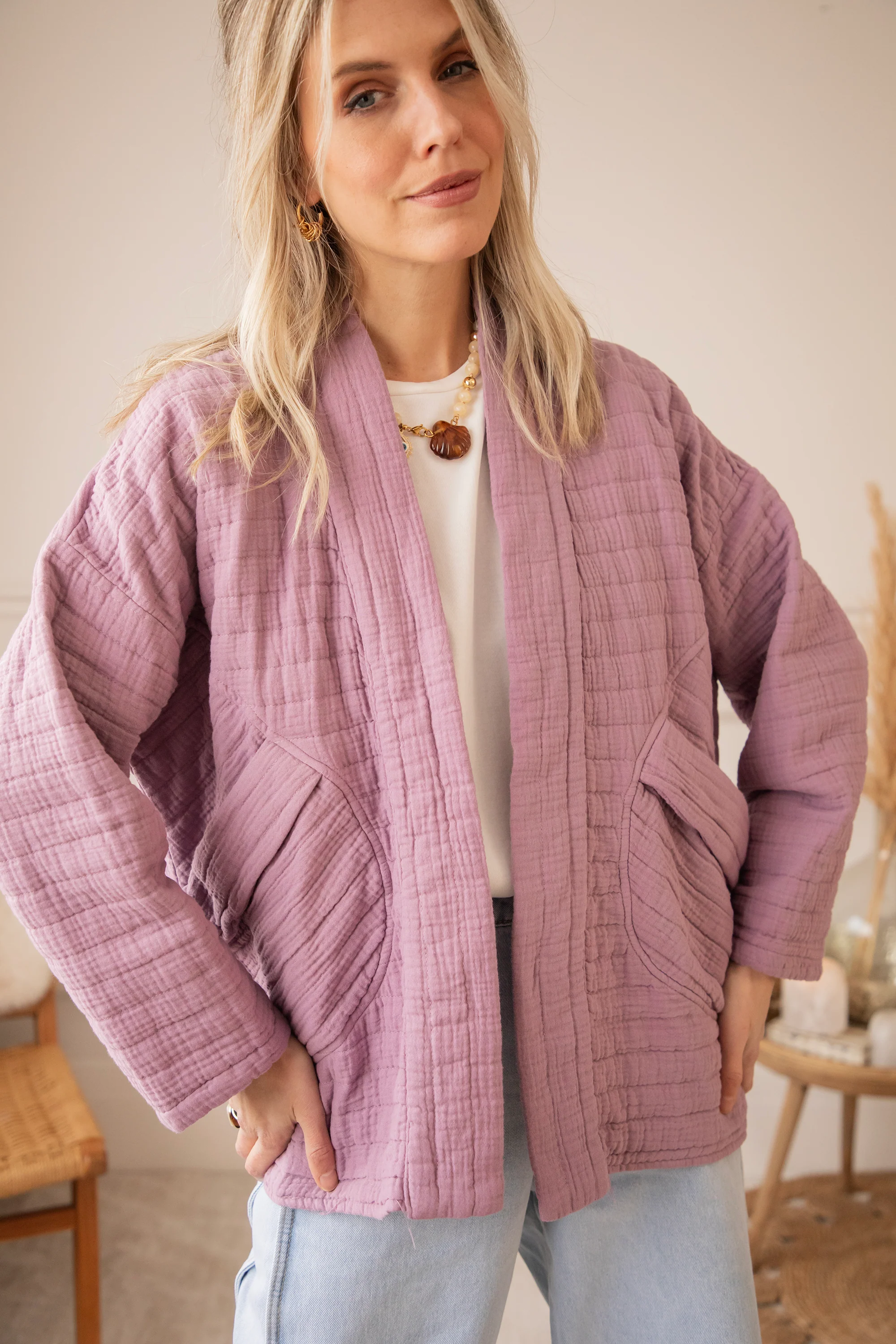 Easy Tetra Times Mauve - Vest/Jacket - Image 3