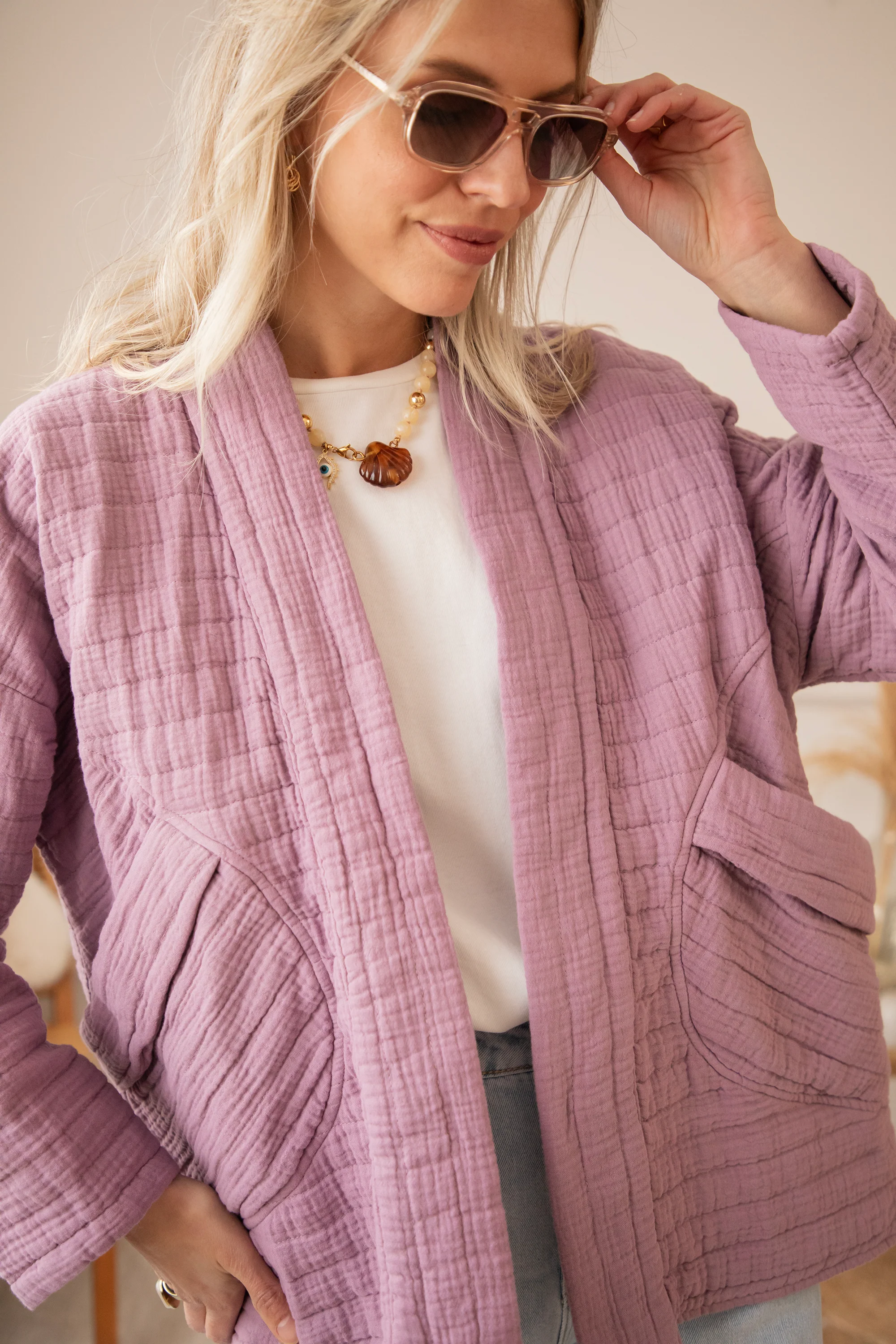 Easy Tetra Times Mauve - Vest/Jacket - Image 9
