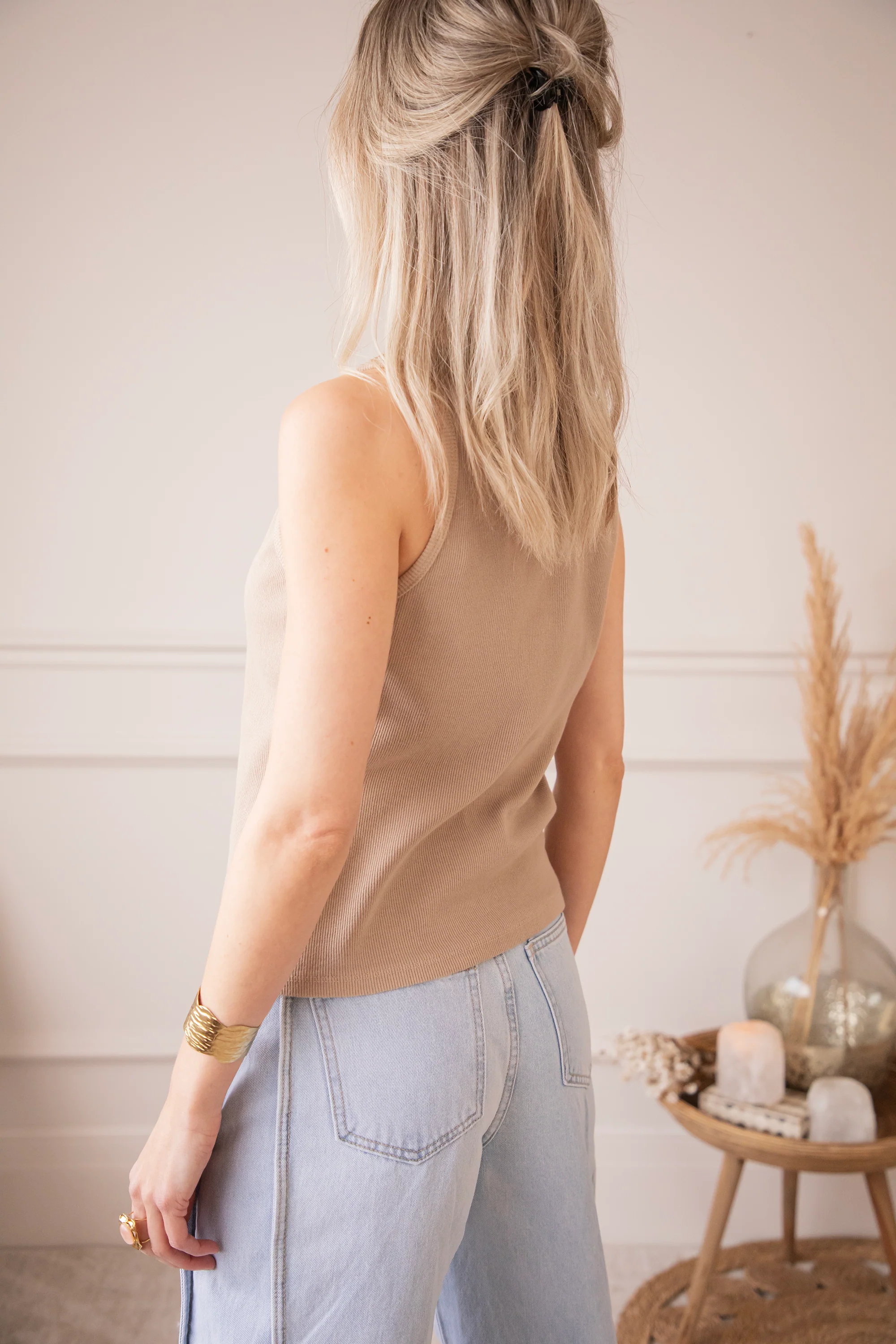 Everyday Rib Taupe - Top - Image 7