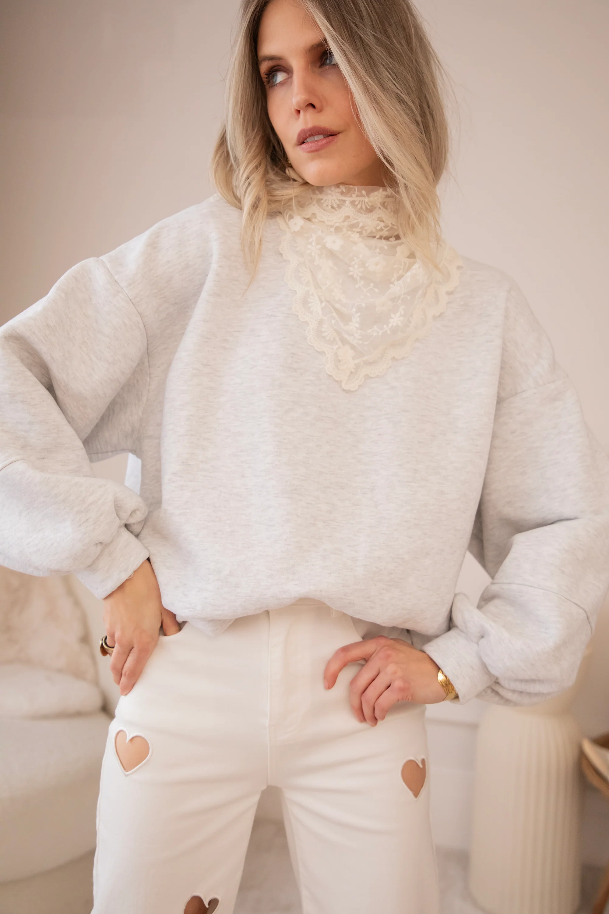 Fleurice Beige - Sjaal - Image 5