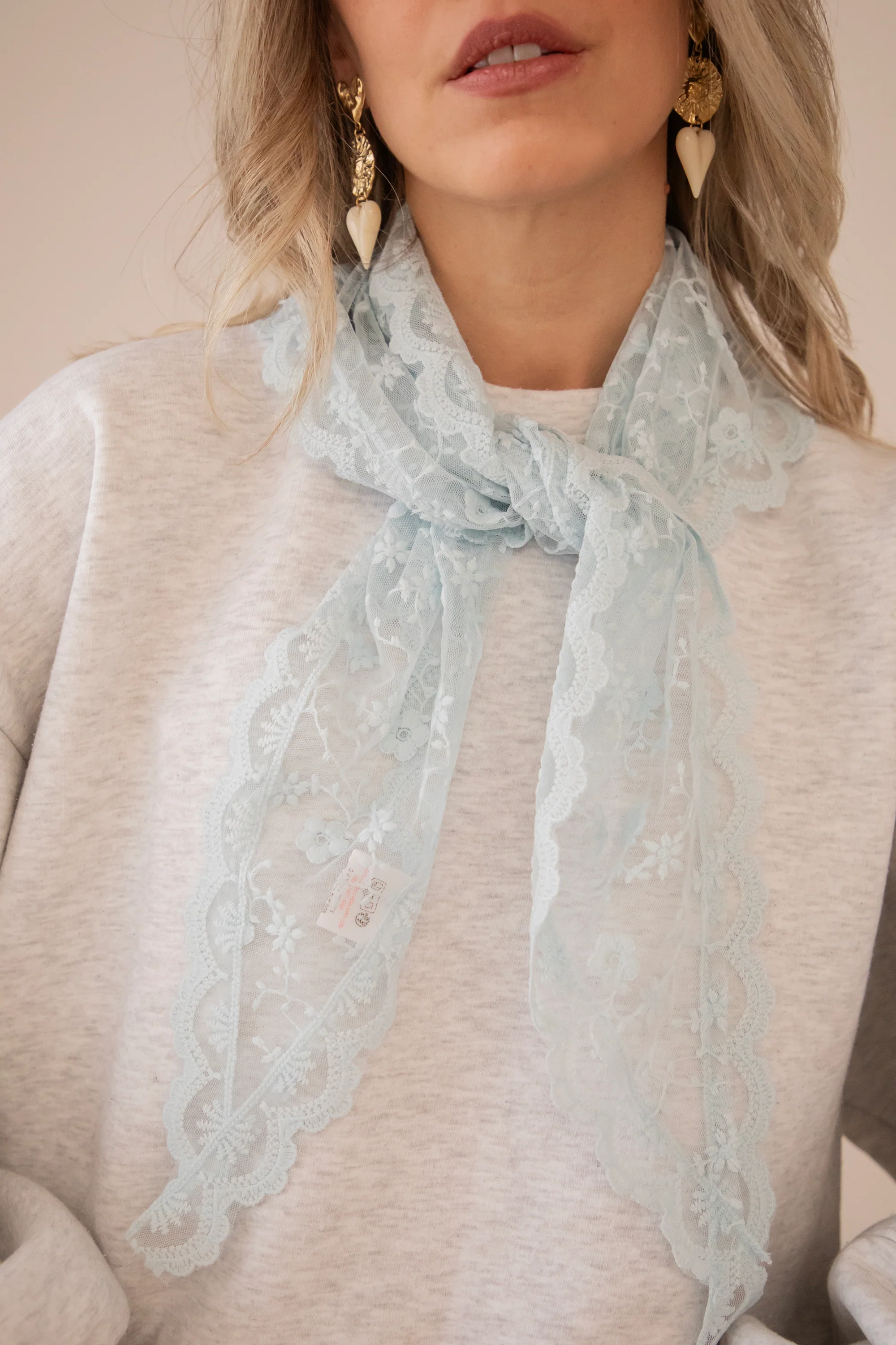 Fleurice Soft Blue - Sjaal - Image 3