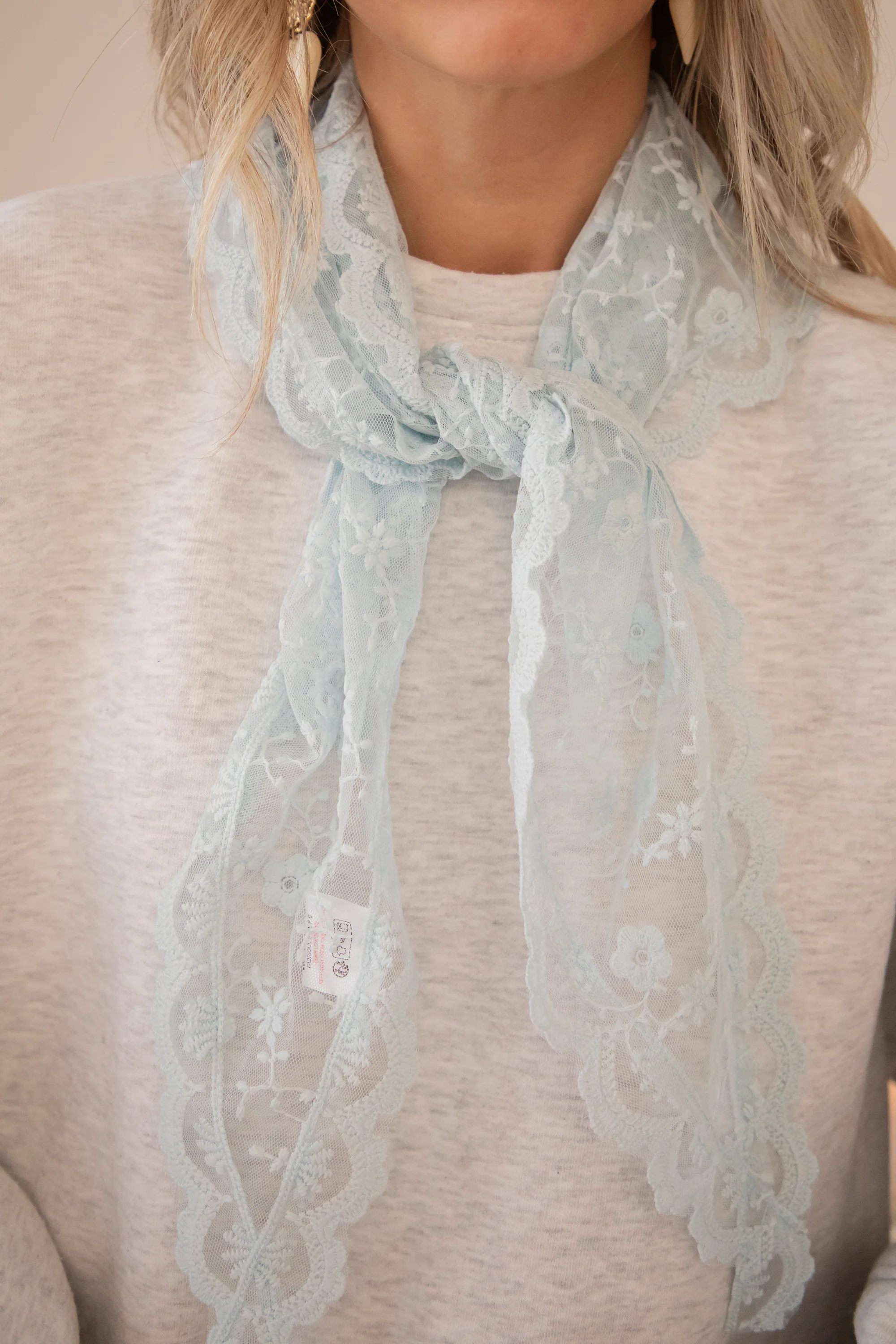 Fleurice Soft Blue - Sjaal - Image 7