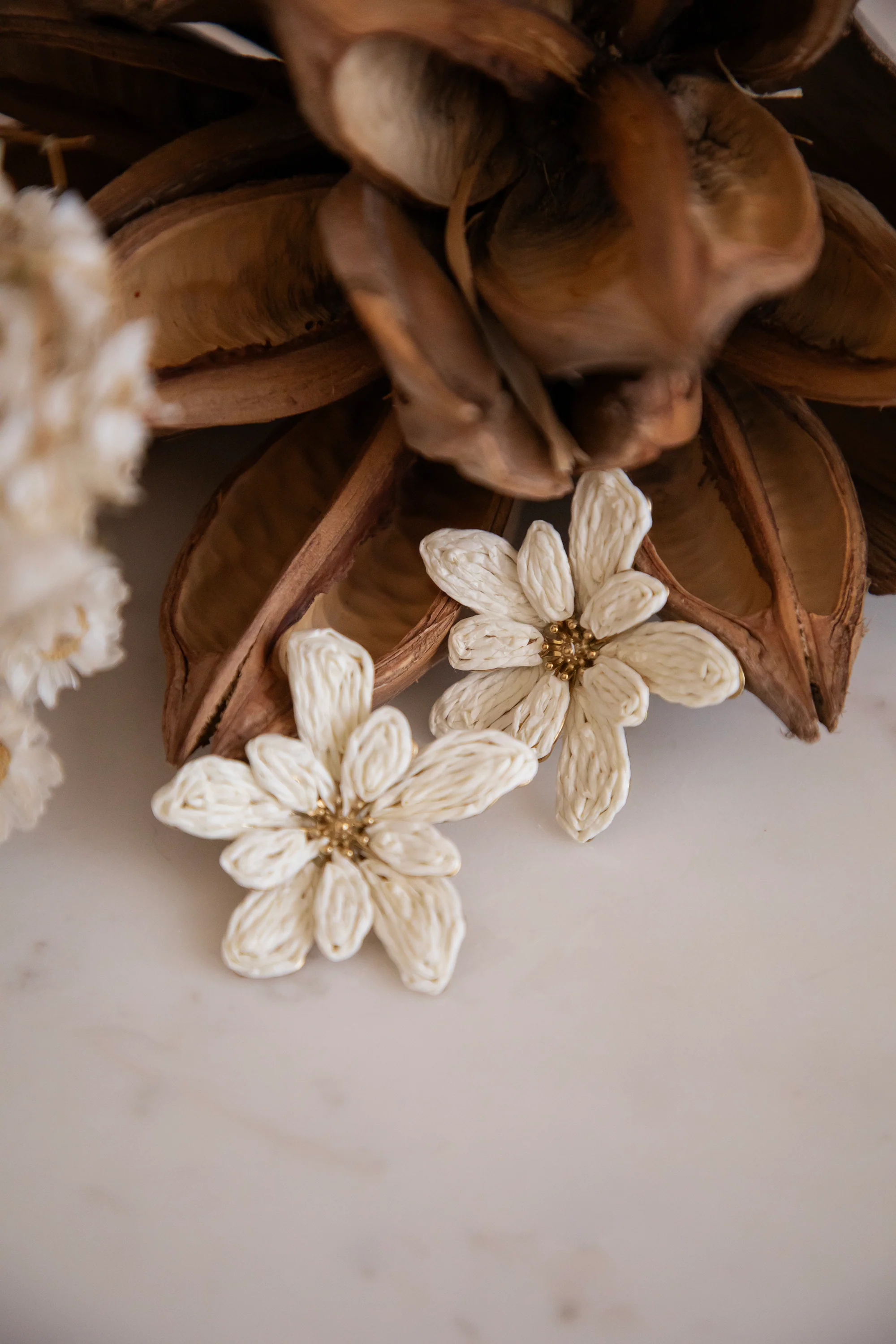 Florescence Beige - Oorbellen - Image 7