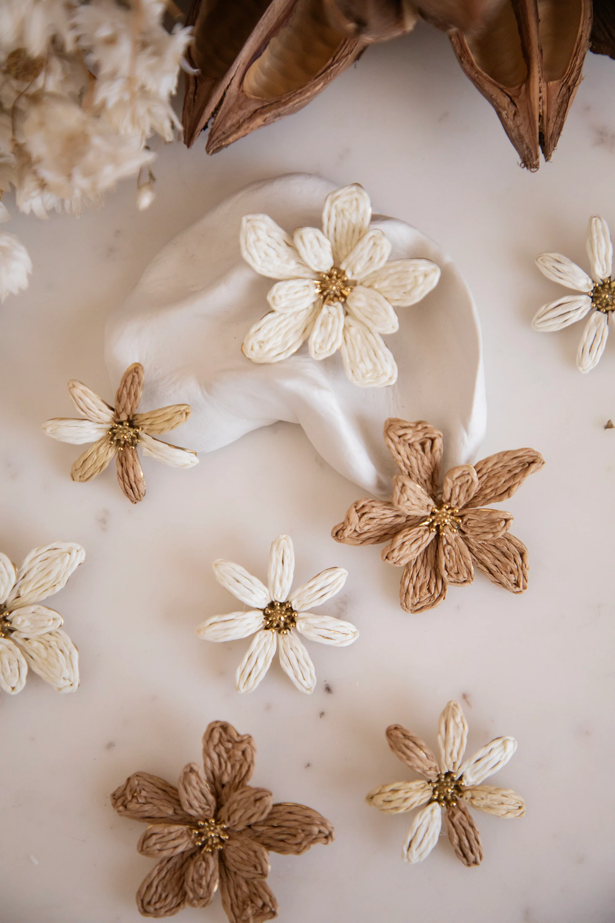 Florescence Beige - Oorbellen - Image 8