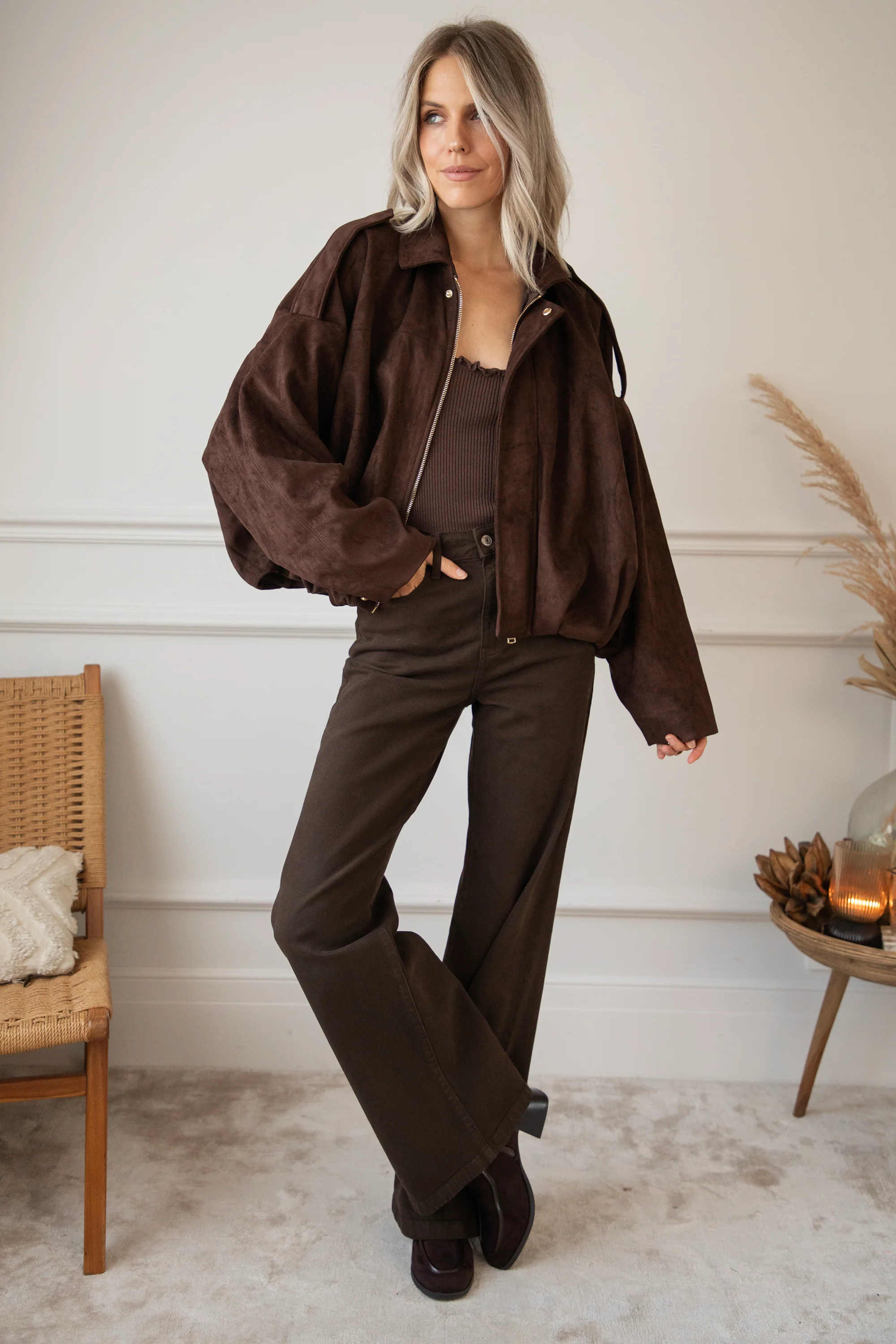 Gabriëlla Wide Choco - Jeans - Image 4