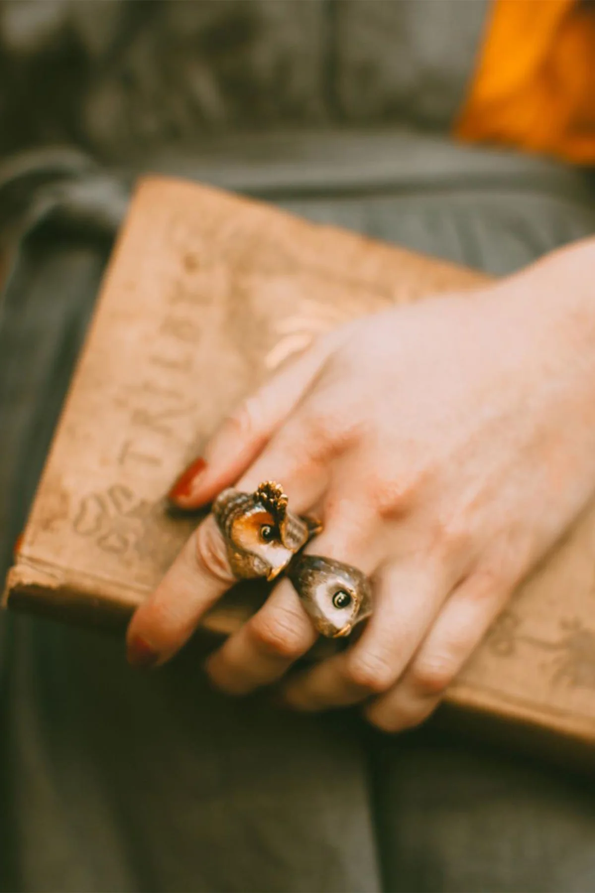 Happy Owl Brown - Ring - Image 18