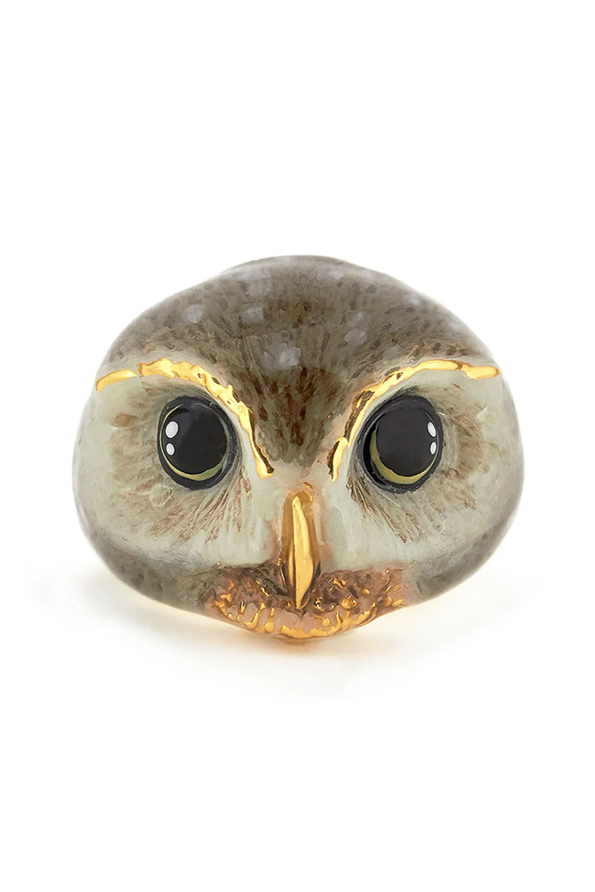 Happy Owl Brown - Ring - Image 4