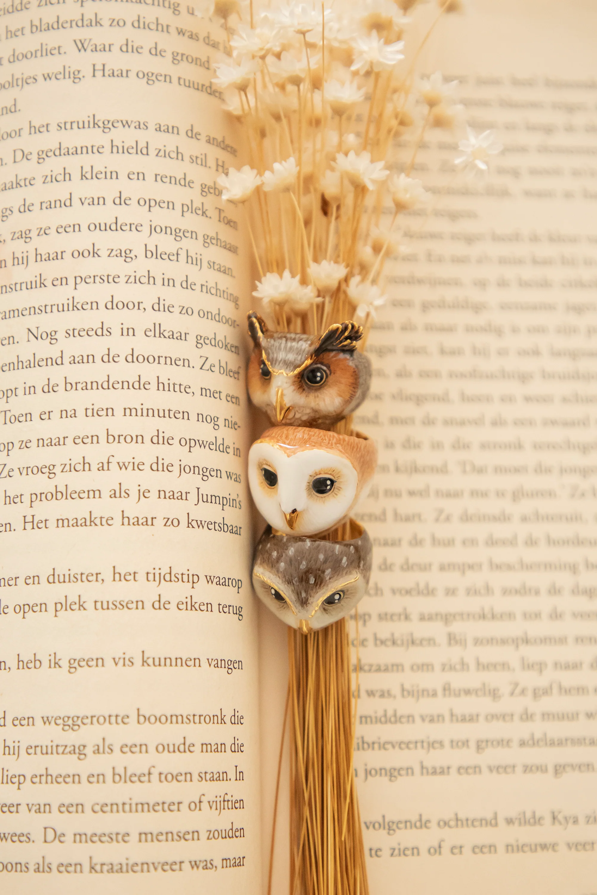 Happy Owl Brown - Ring - Image 8