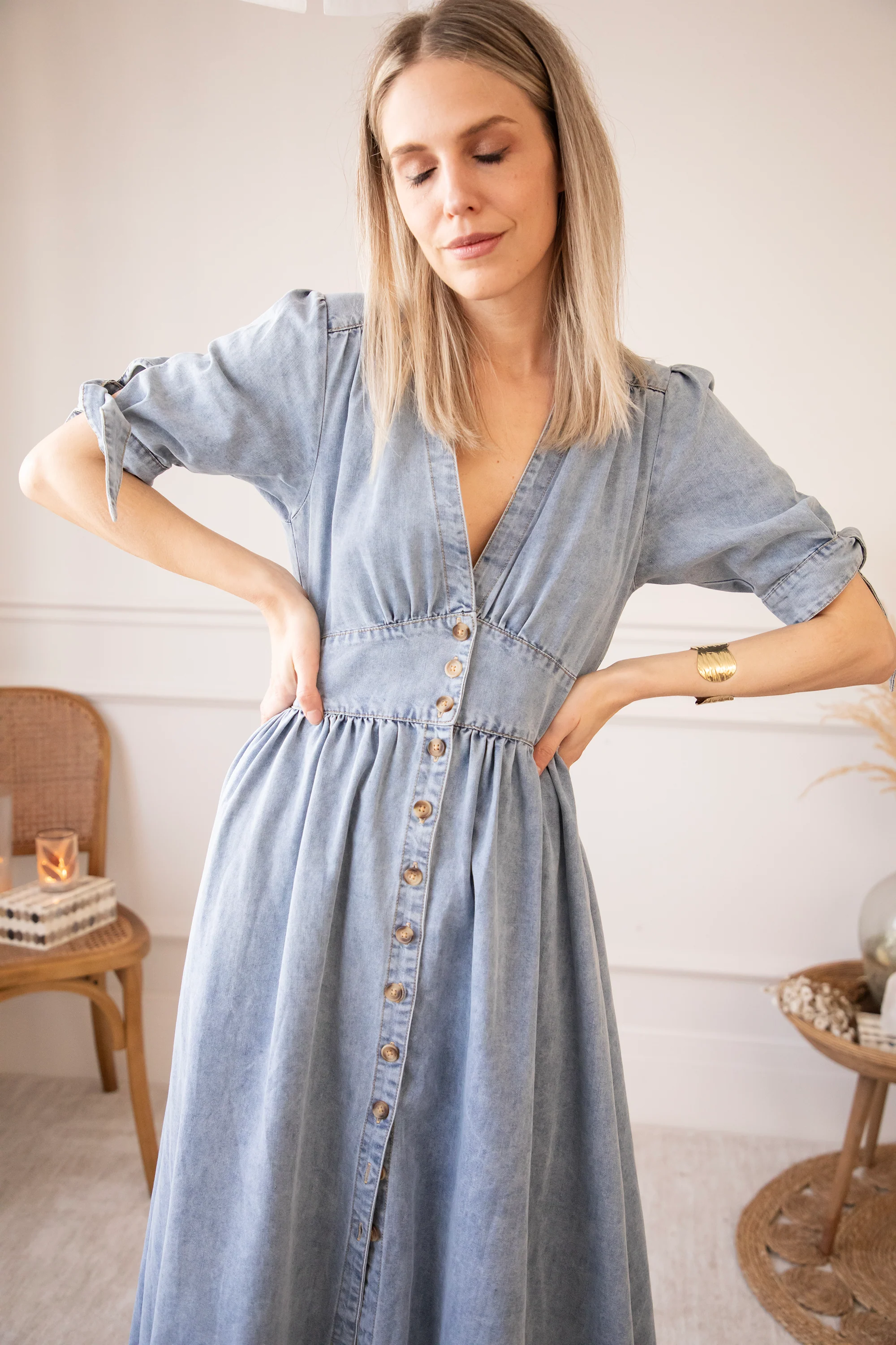 Jeanne Blue - Maxi Jurk - Image 4