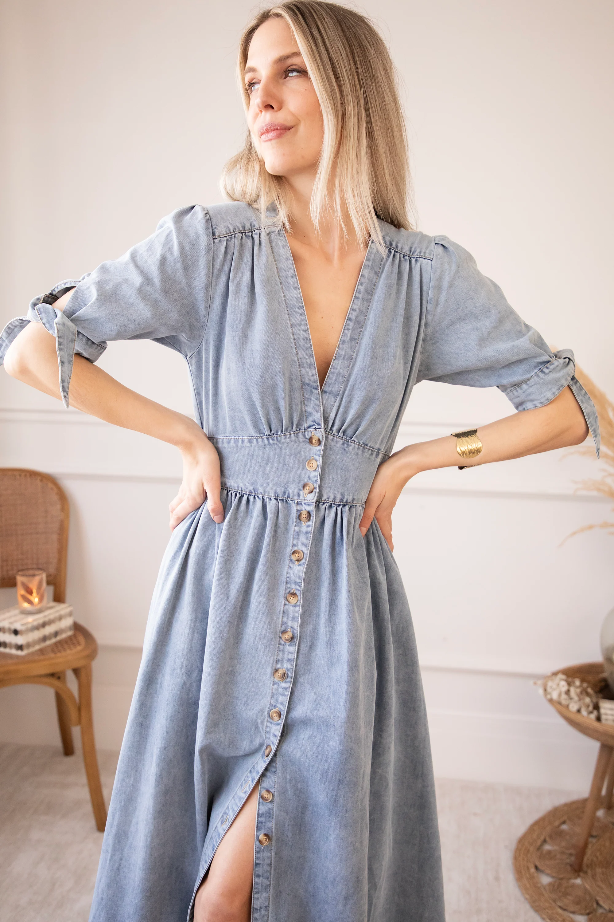 Jeanne Blue - Maxi Jurk - Image 6