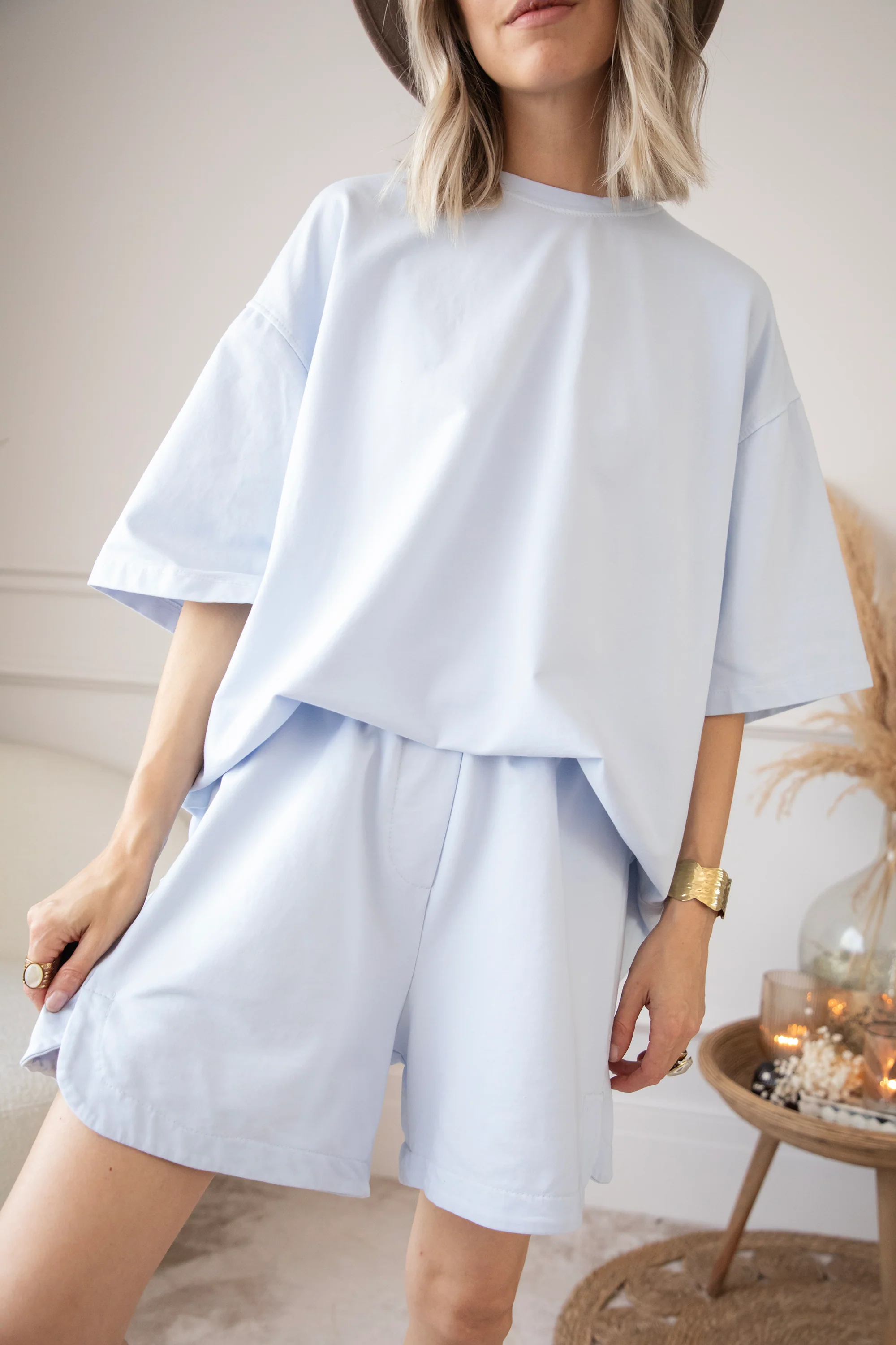 Jill Soft Blue - T-Shirt - Image 3