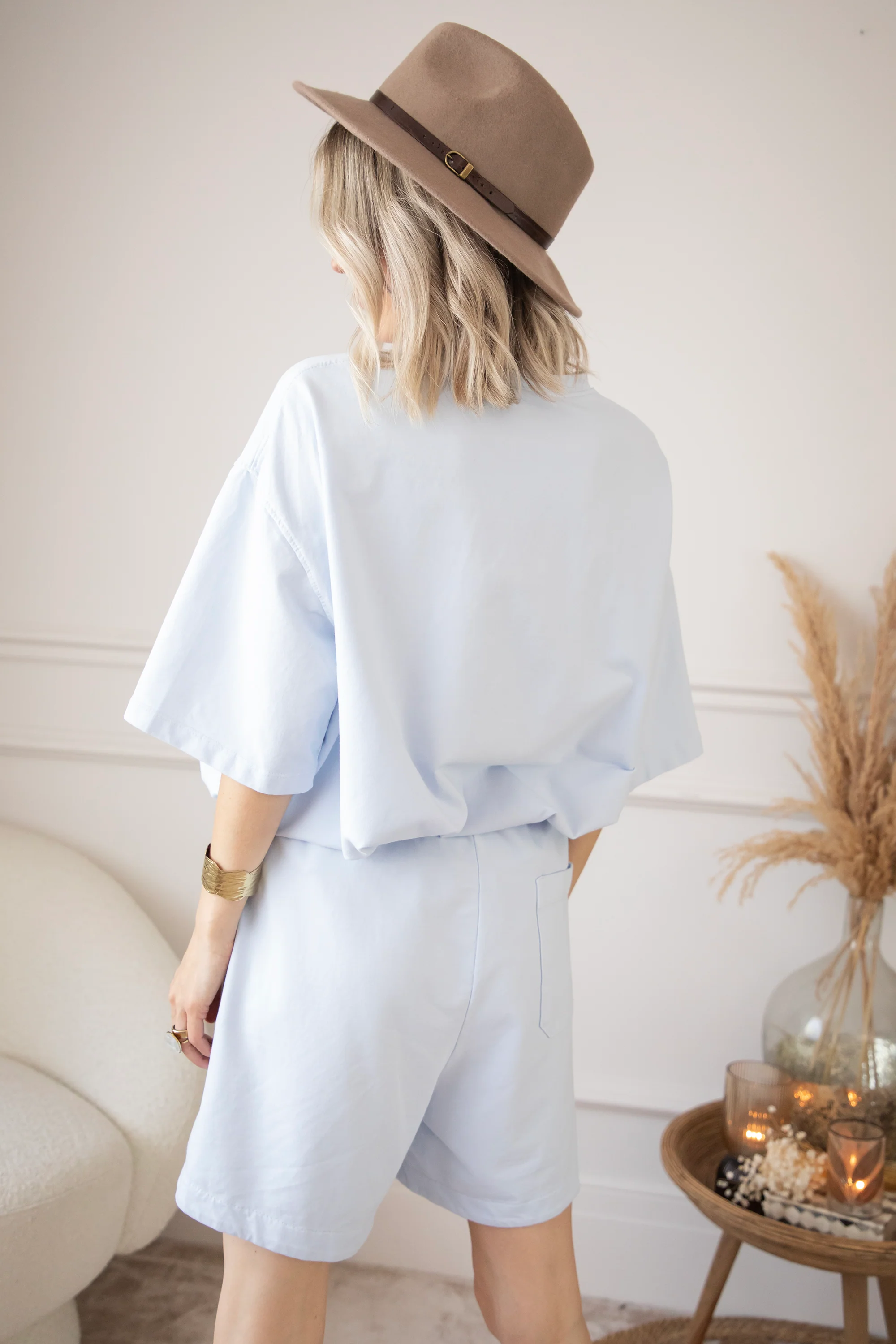 Jill Soft Blue - T-Shirt - Image 8