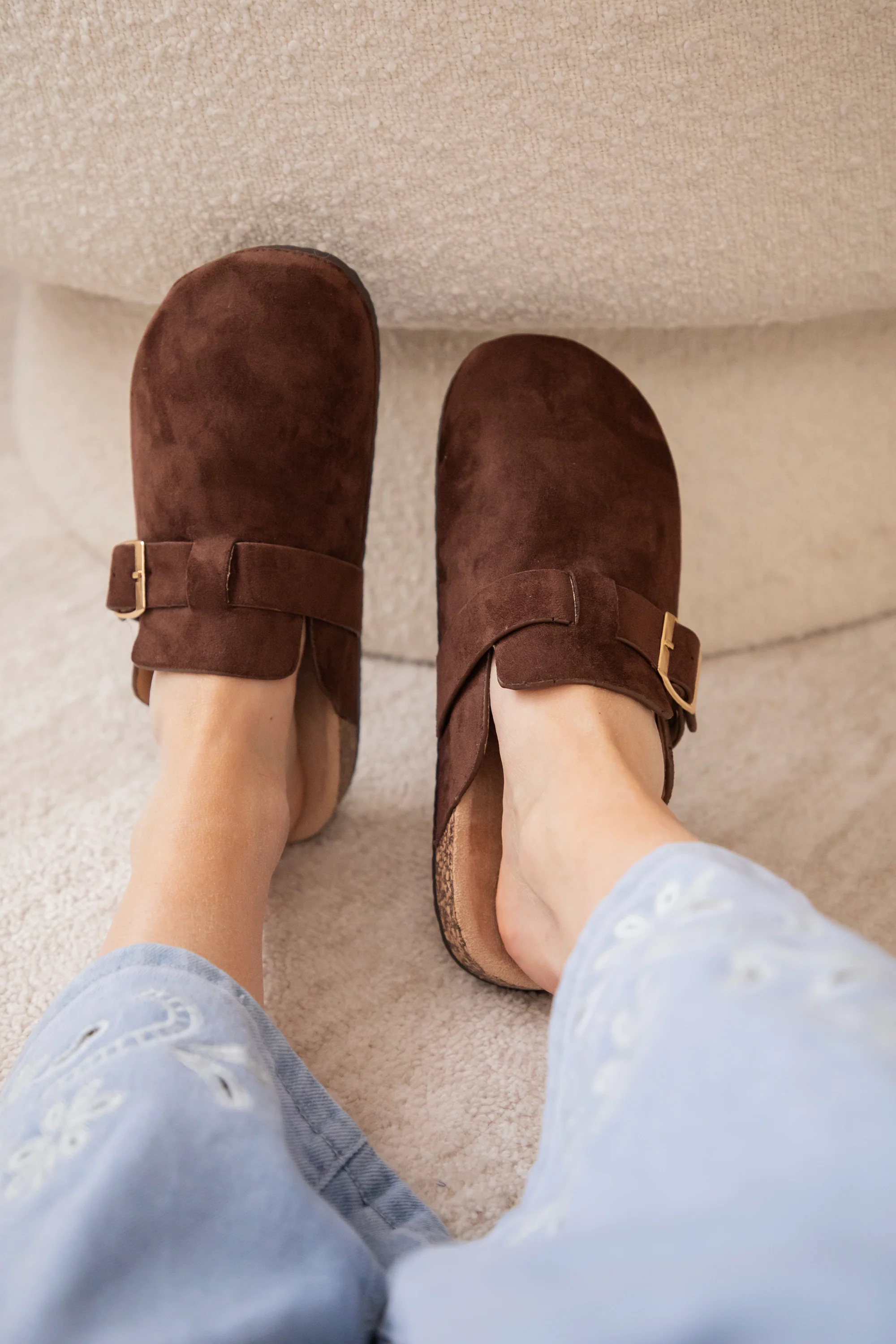 Leki Buckle Clogs Choco - Flats - Image 3