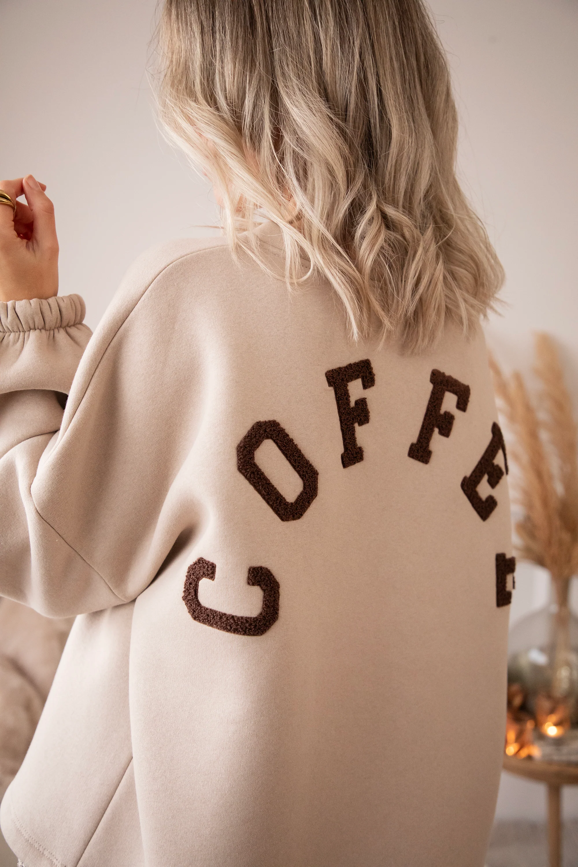 Lily Coffee Beige/Brown - Sweater - Image 3