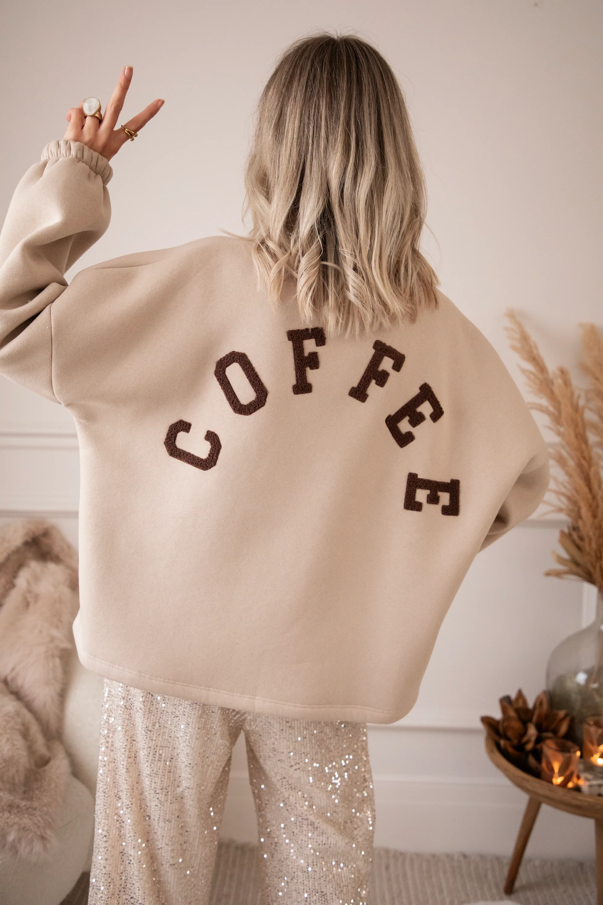 Lily Coffee Beige/Brown - Sweater - Image 6