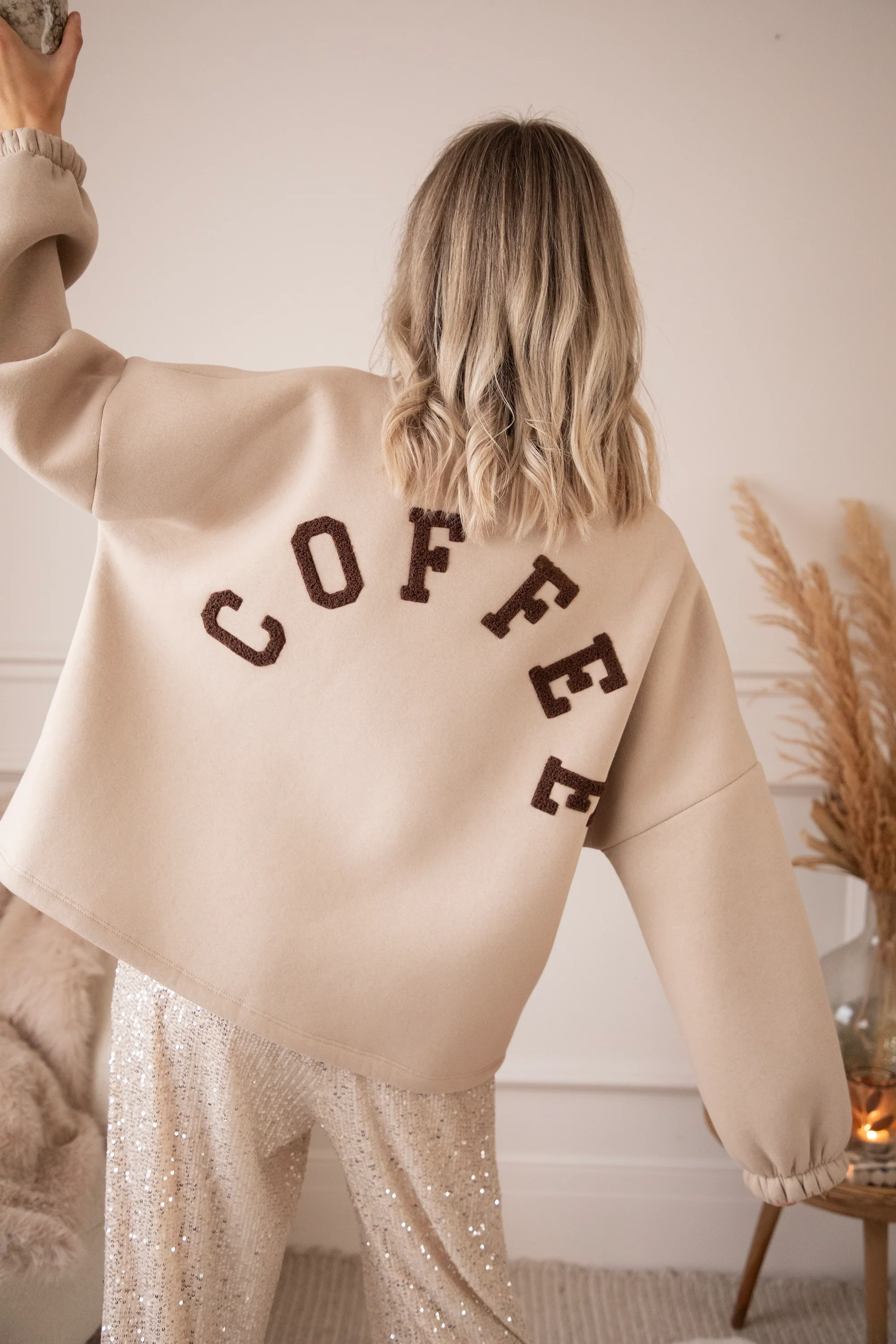 Lily Coffee Beige/Brown - Sweater - Image 8