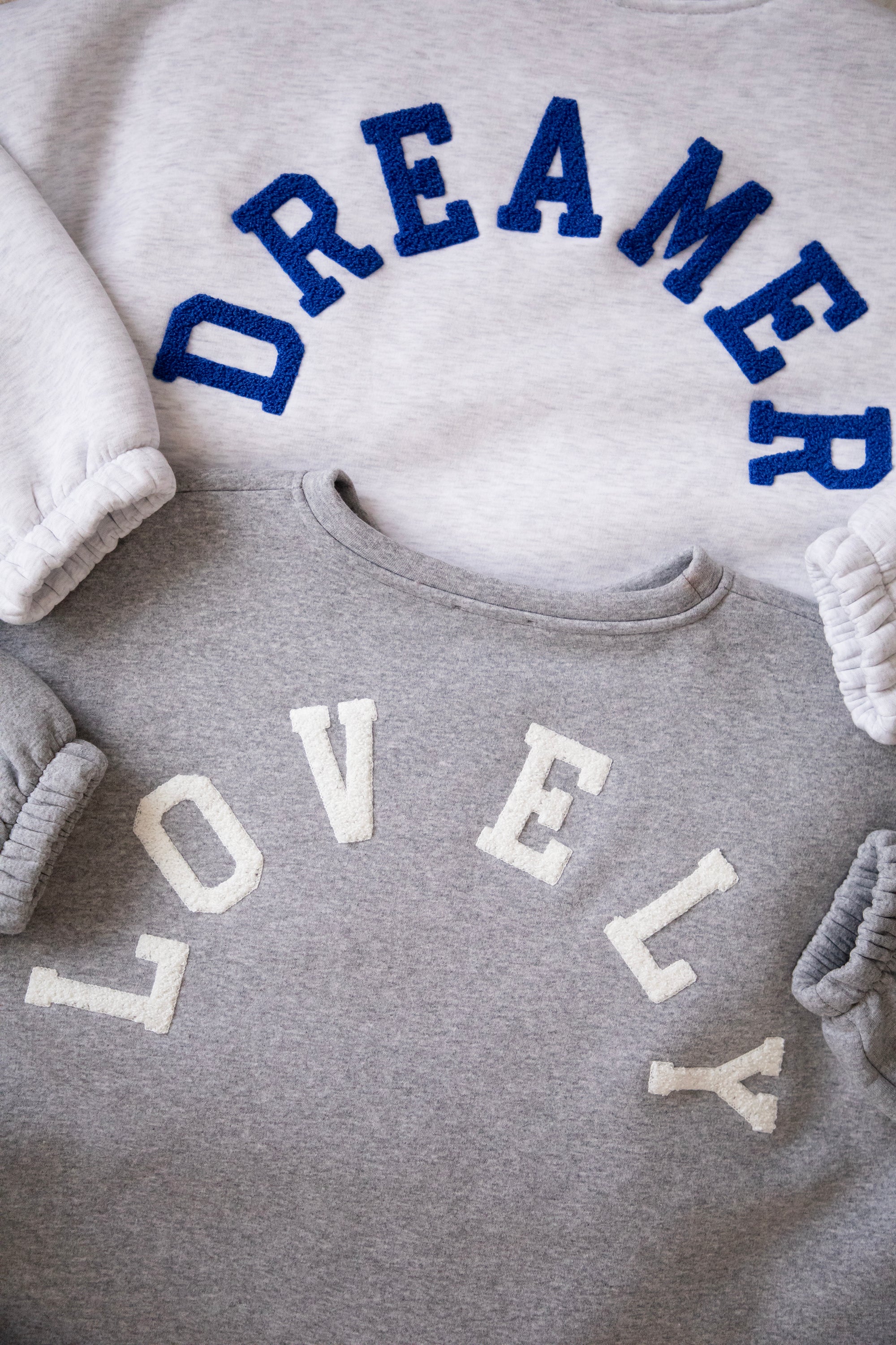 Lily Dreamer Soft Grey/Dark Blue - Sweater - Image 15