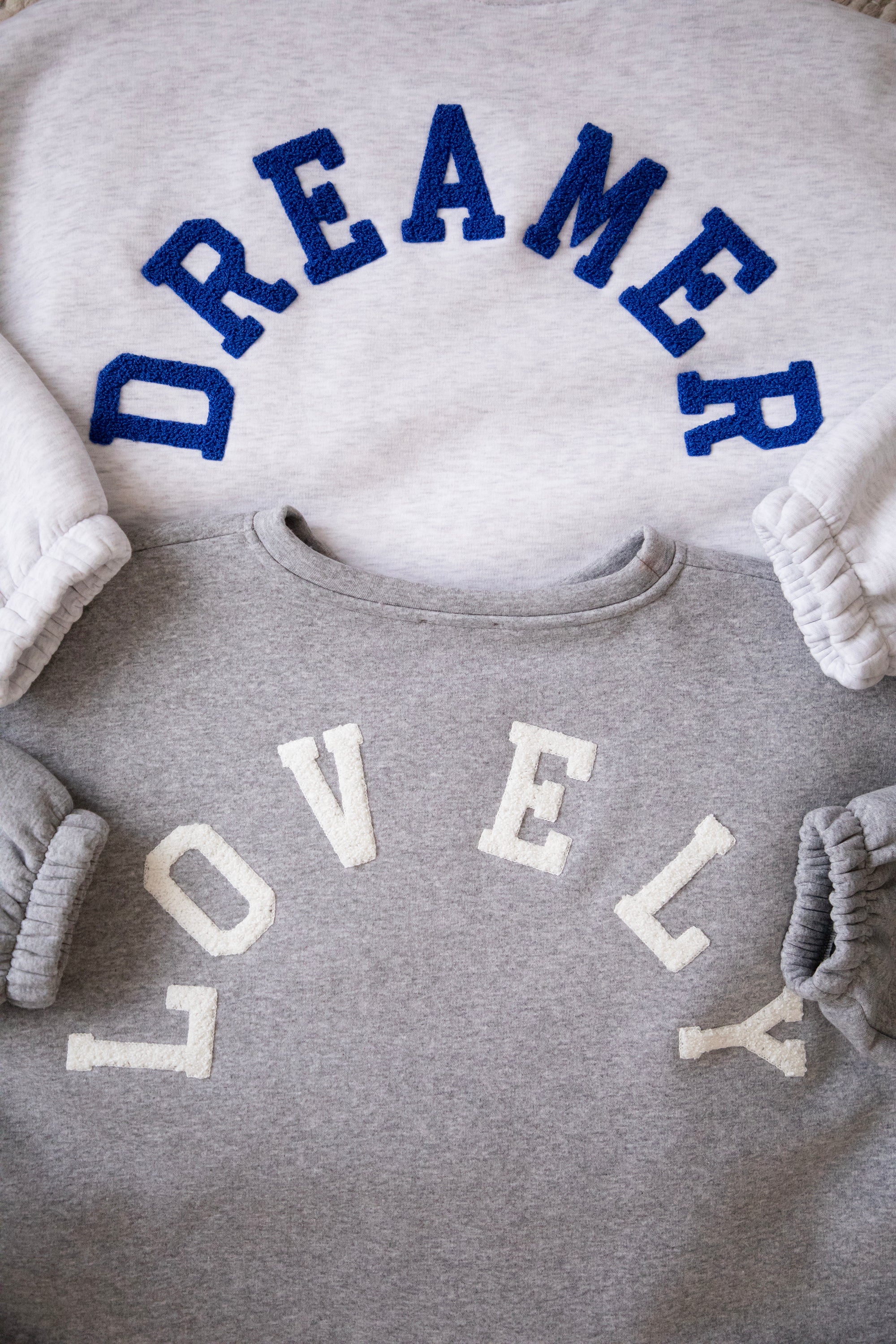 Lily Dreamer Soft Grey/Dark Blue - Sweater - Image 9