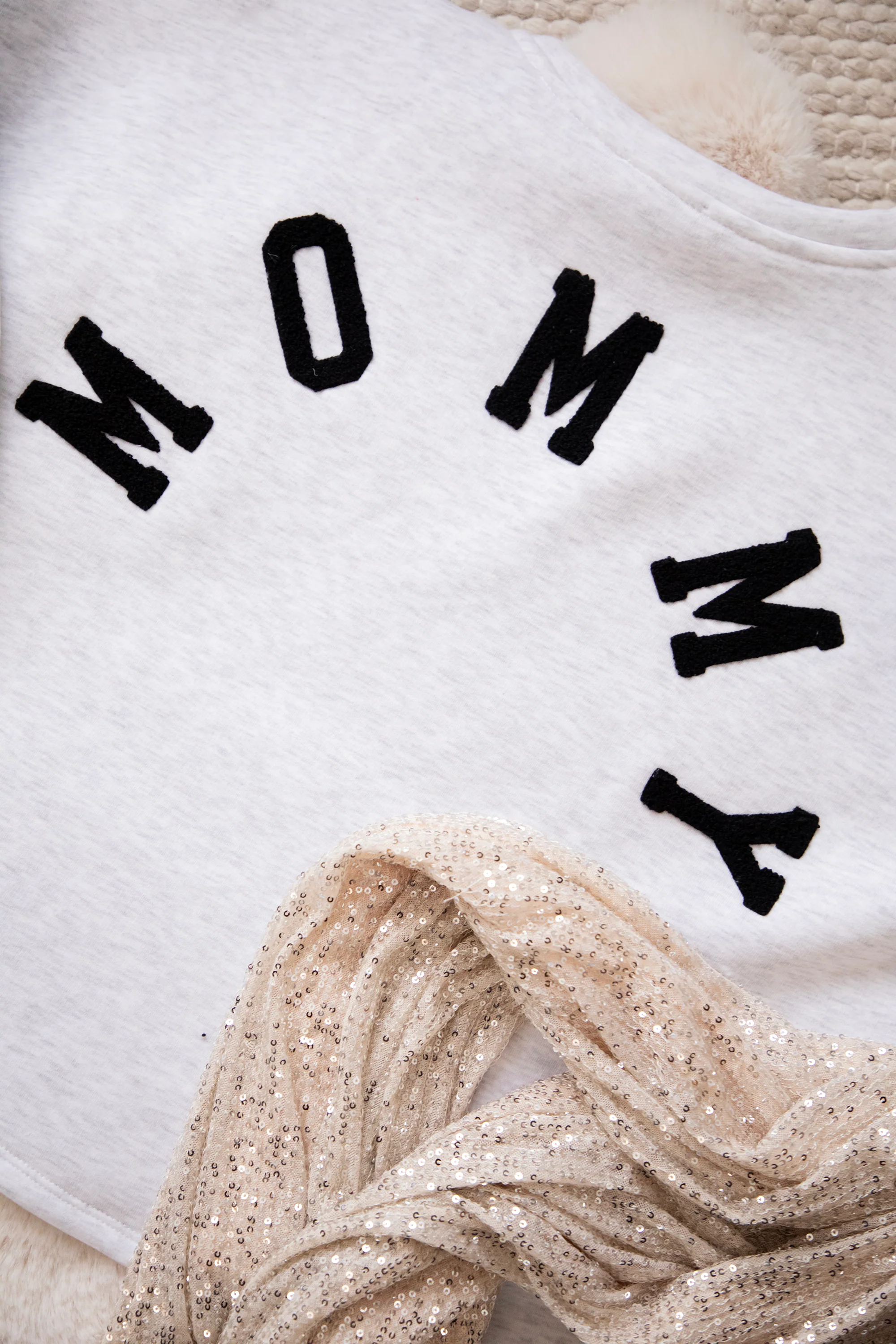 Lily Mommy Soft Grey/Black - Sweater - Image 10