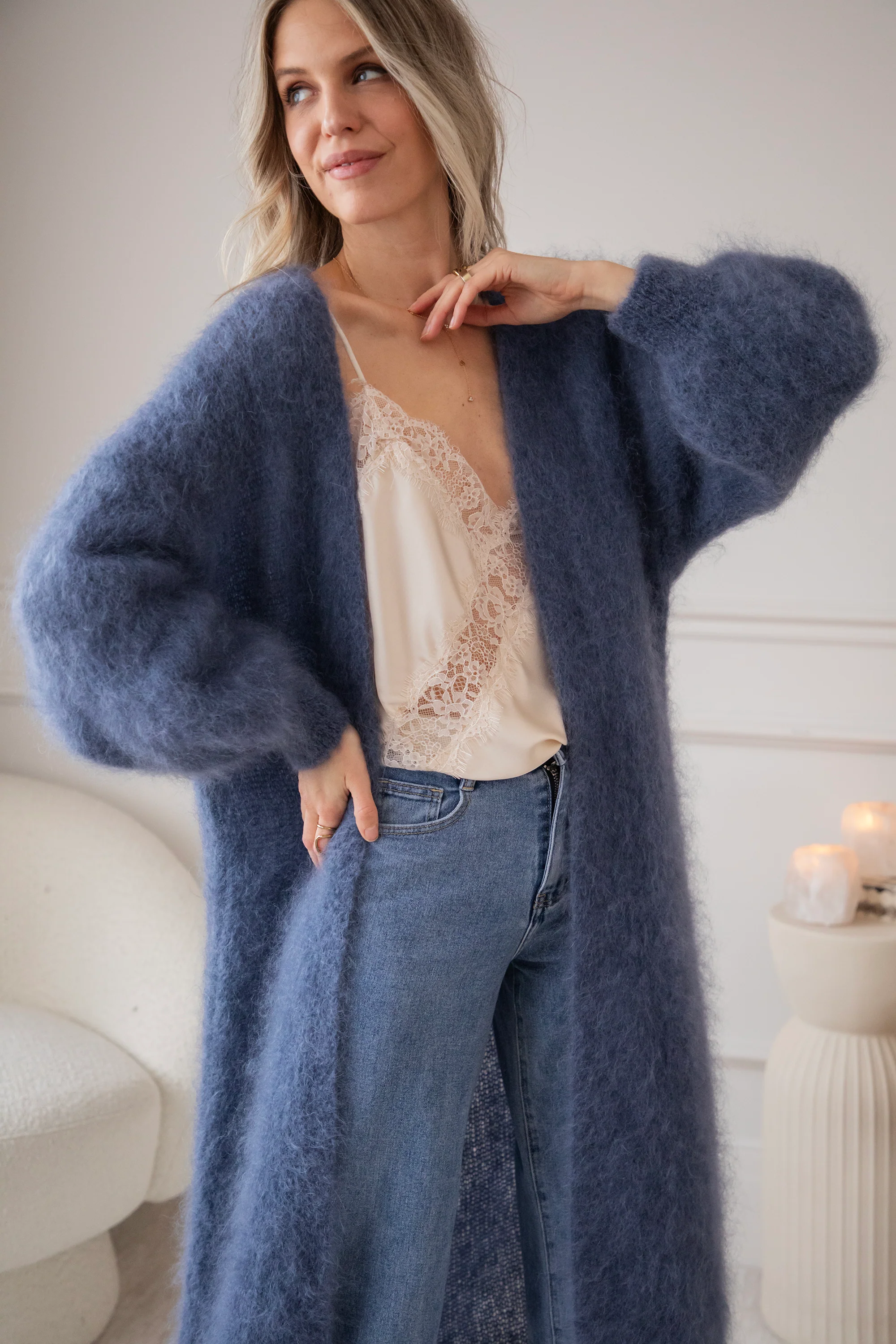 Livia Lux Dark Blue - Vest - Image 10