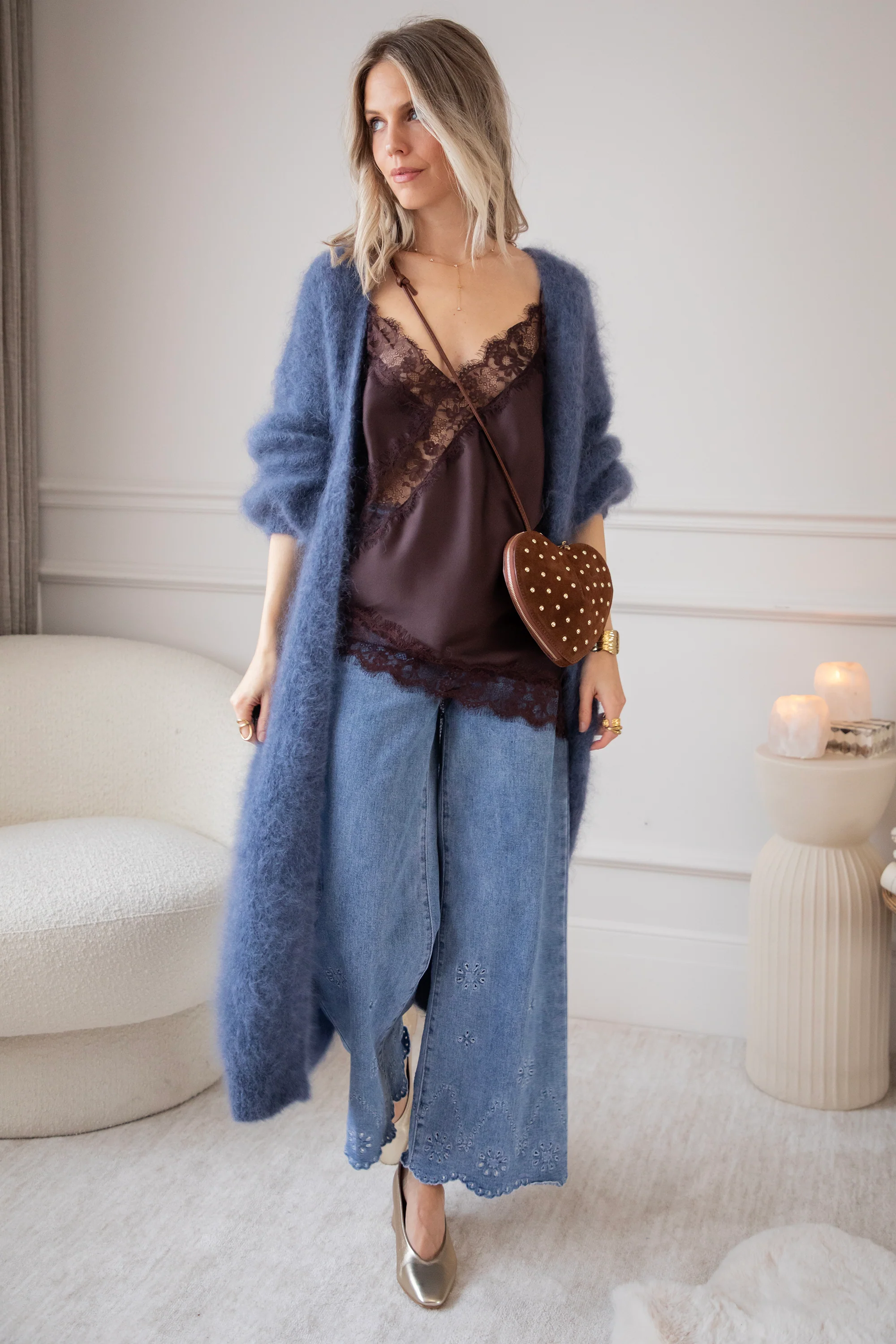 Sibelle Lace Curve Choco - Top - Image 9