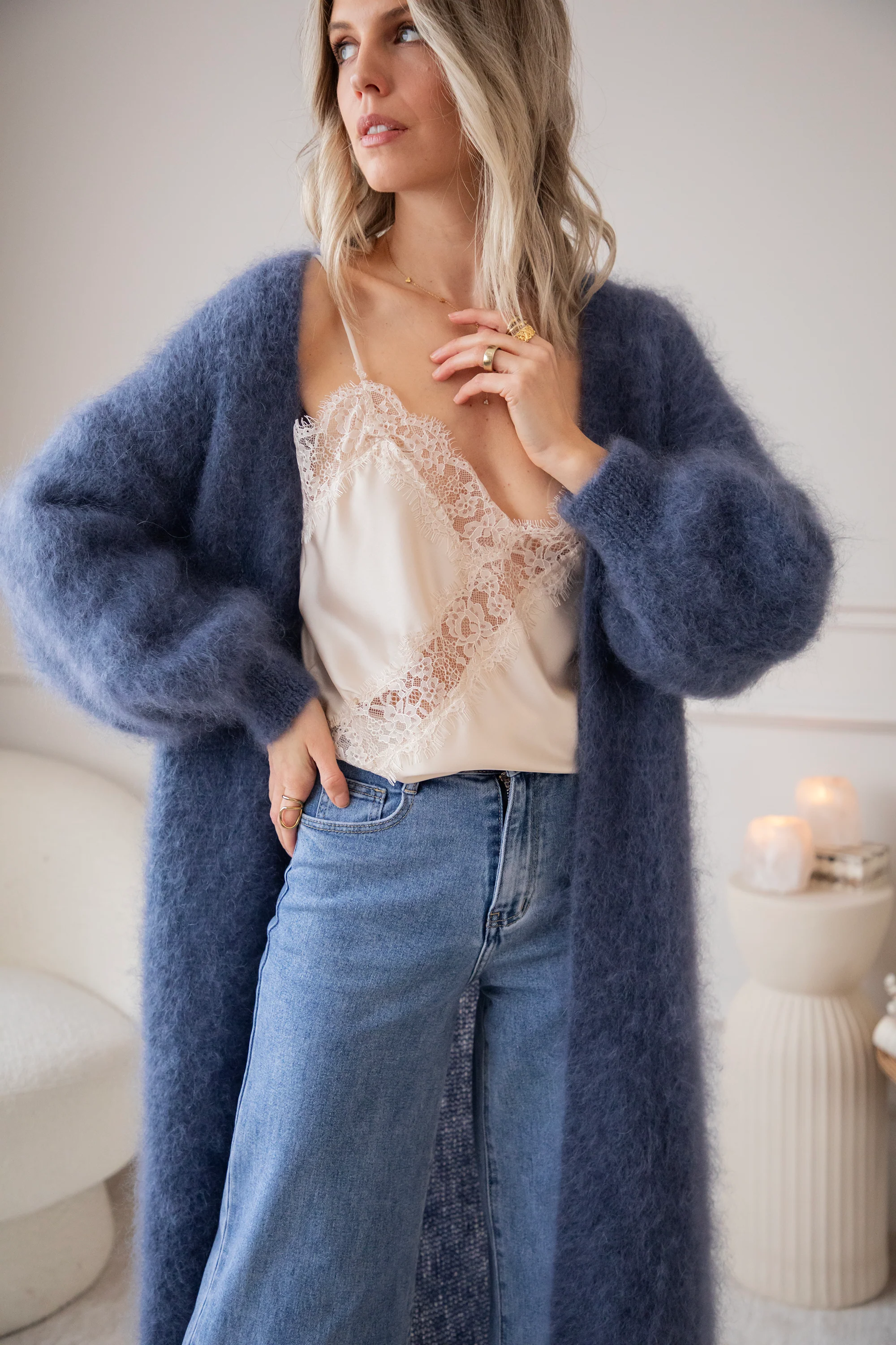 Livia Lux Dark Blue - Vest - Image 9