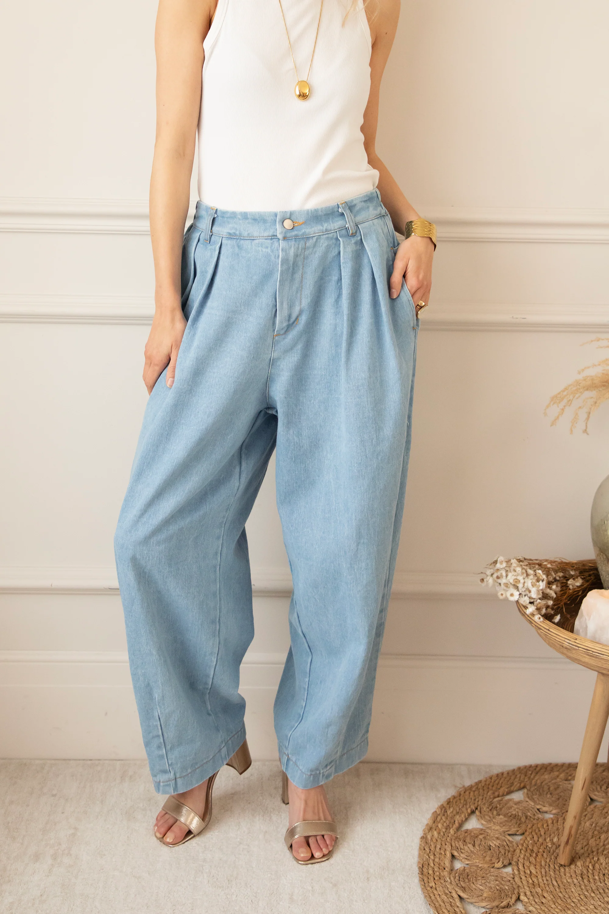 Loosen Up Blue - Jeans - Image 3