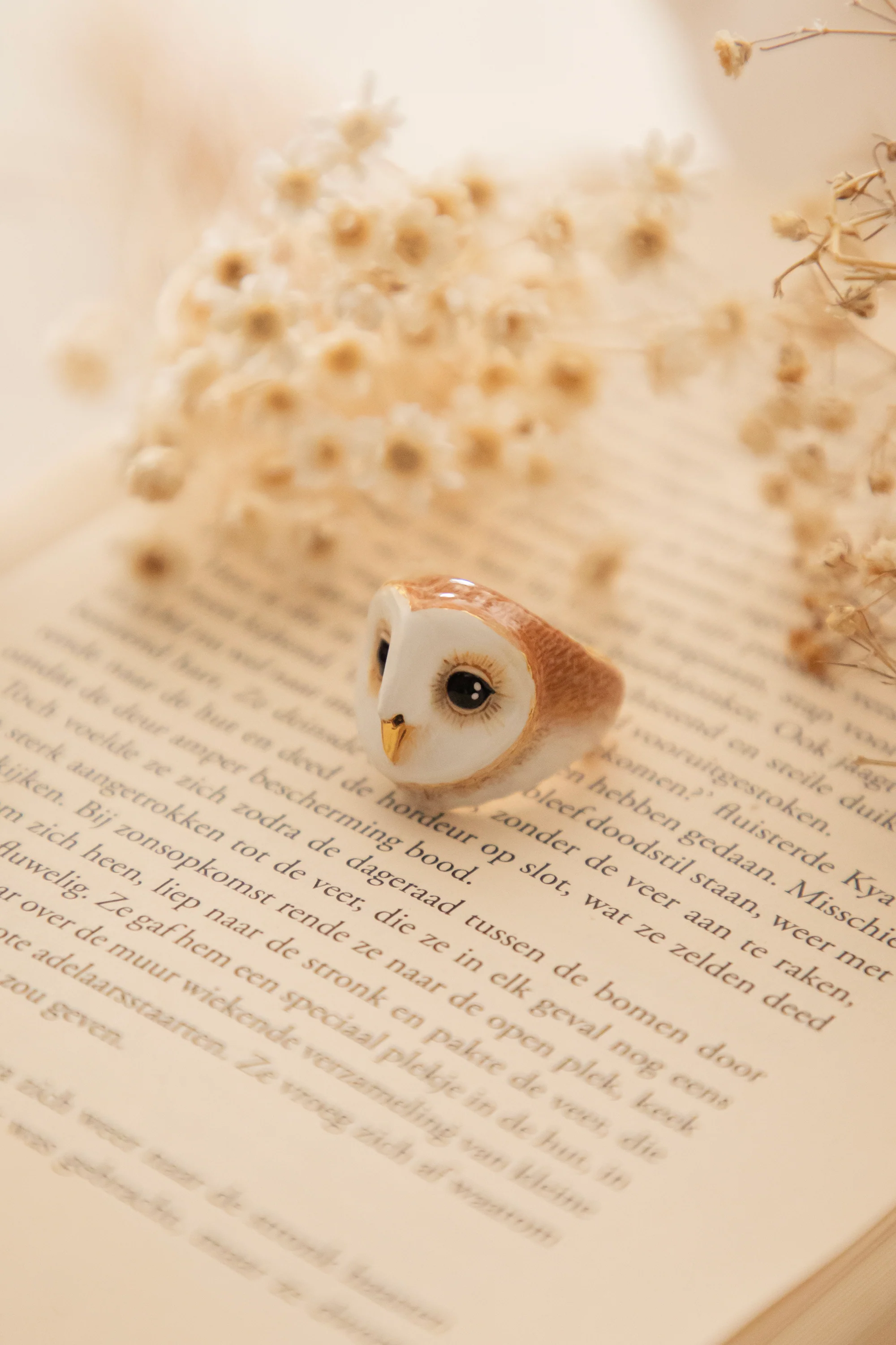 Lucky Owl White - Ring - Image 12