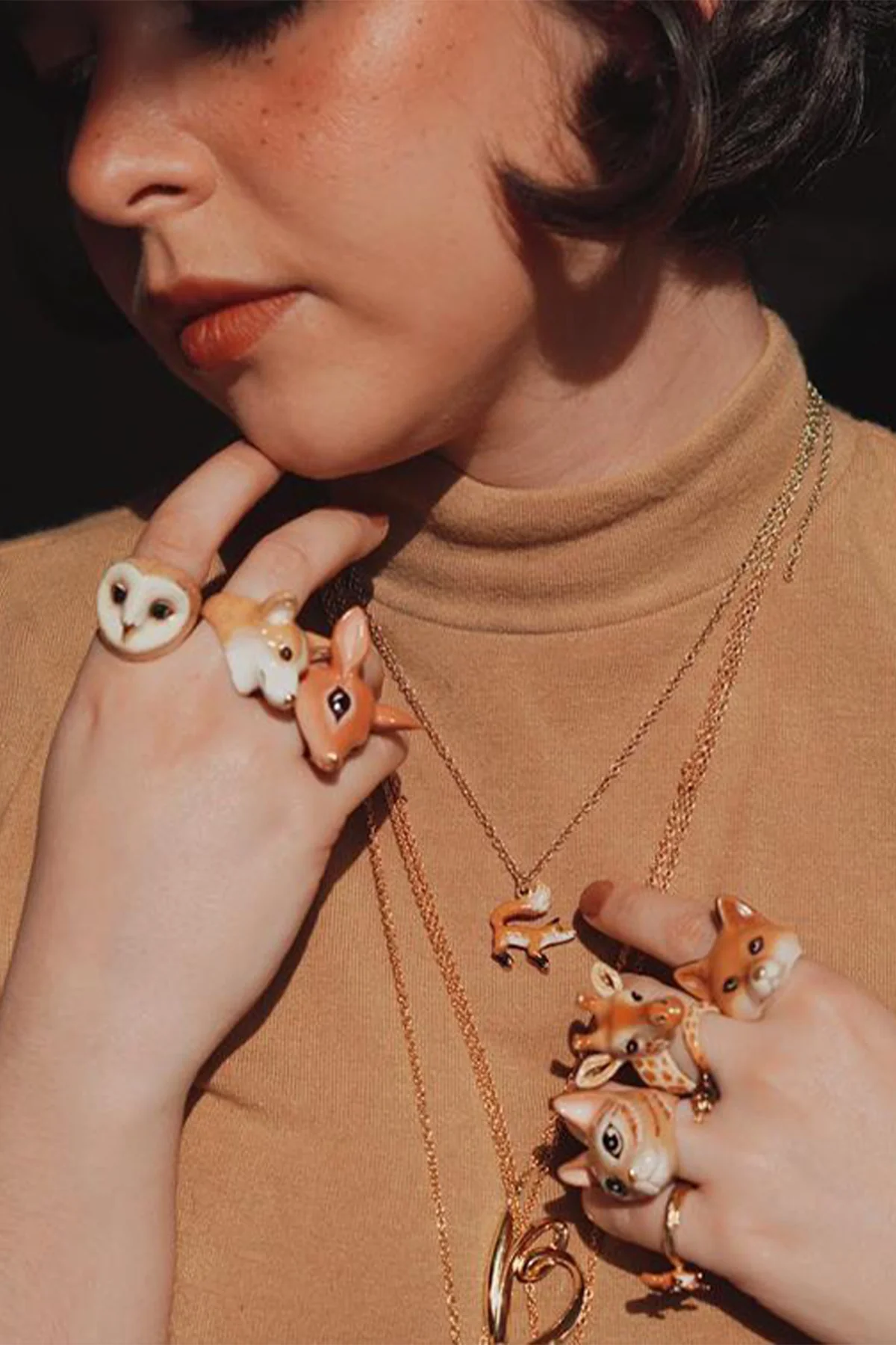 Lucky Owl White - Ring - Image 24