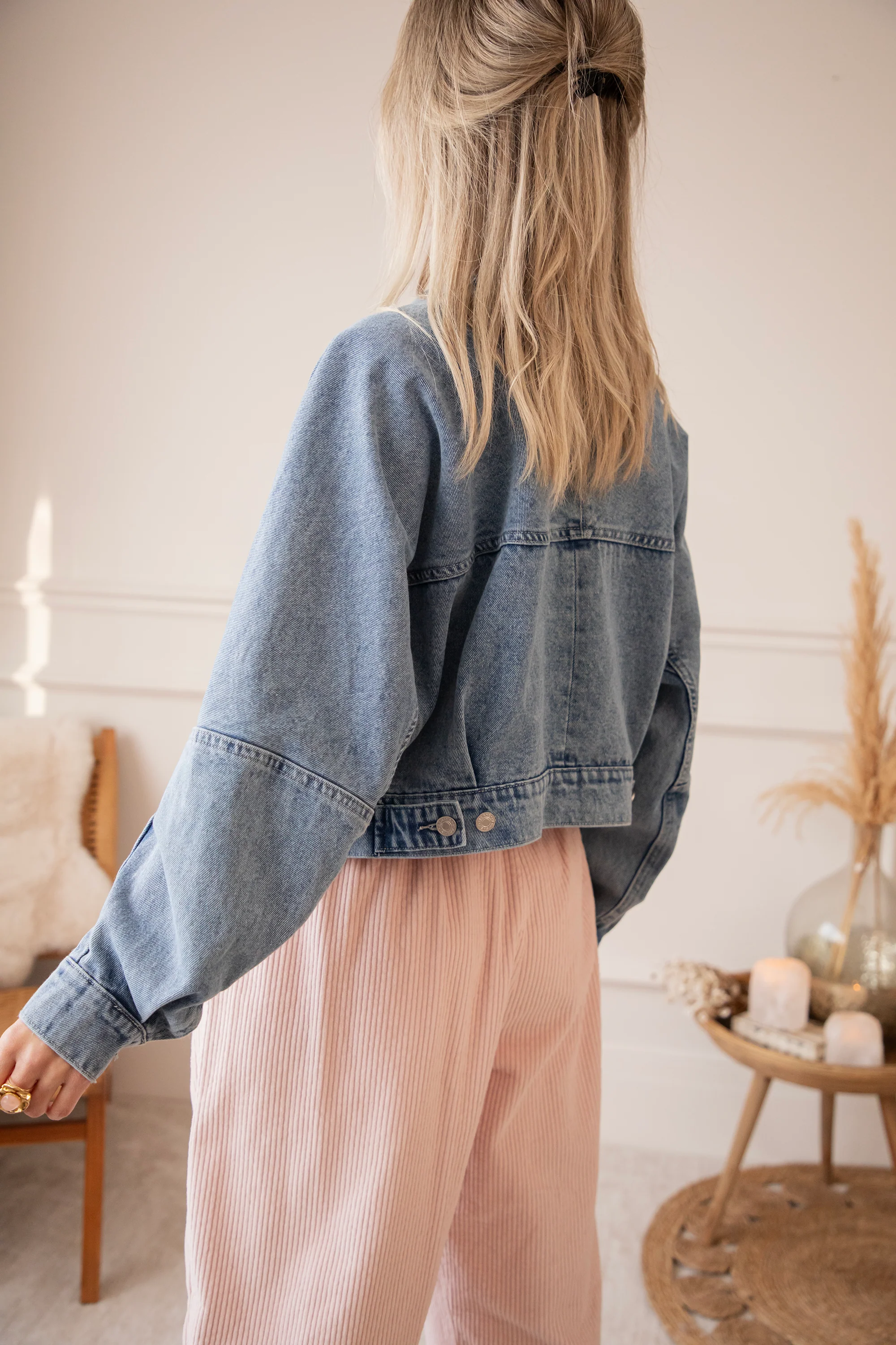 Lulu Loose Blue - Jacket - Image 7