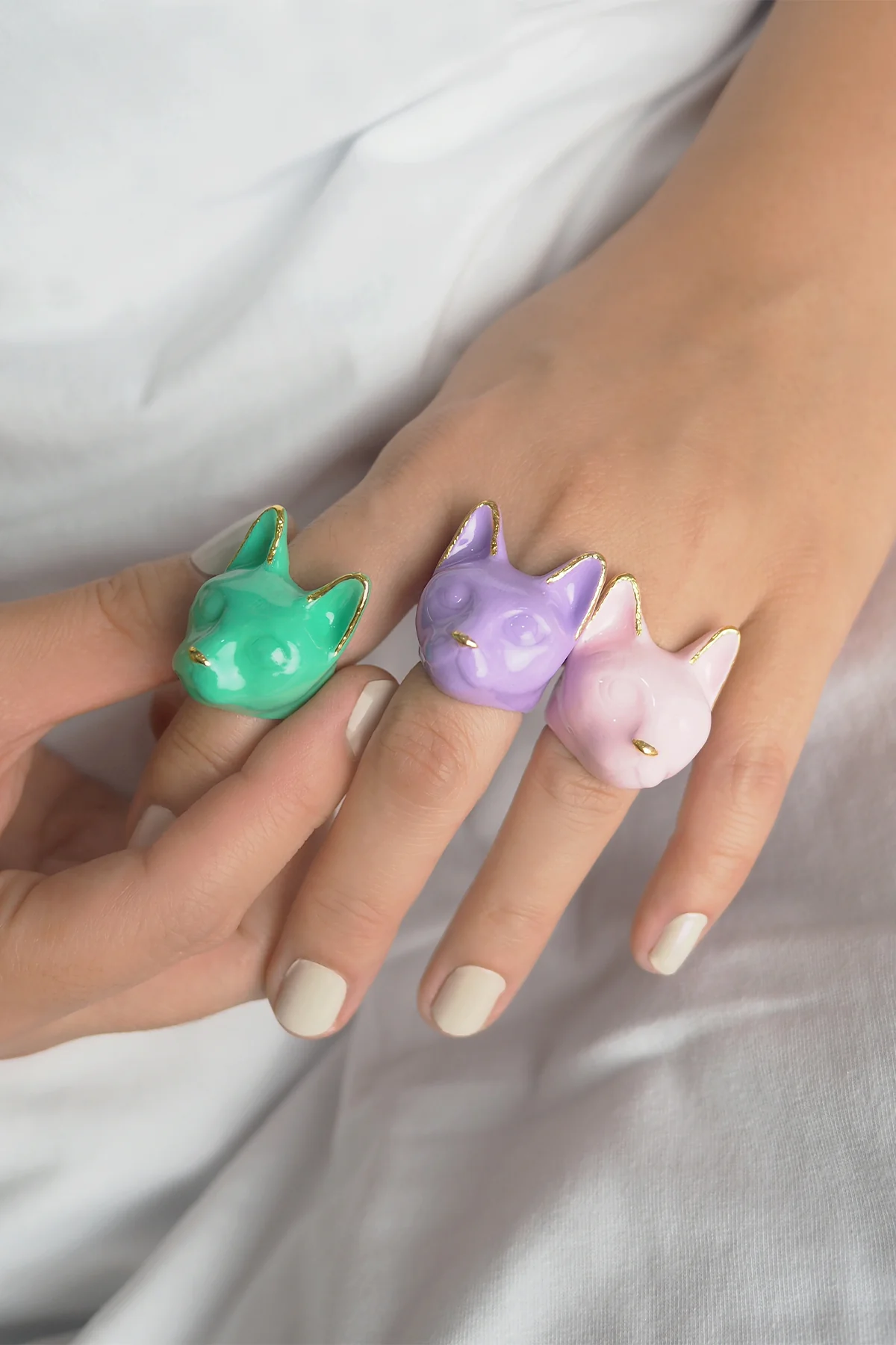 Maew Cat Pink - Ring - Image 12