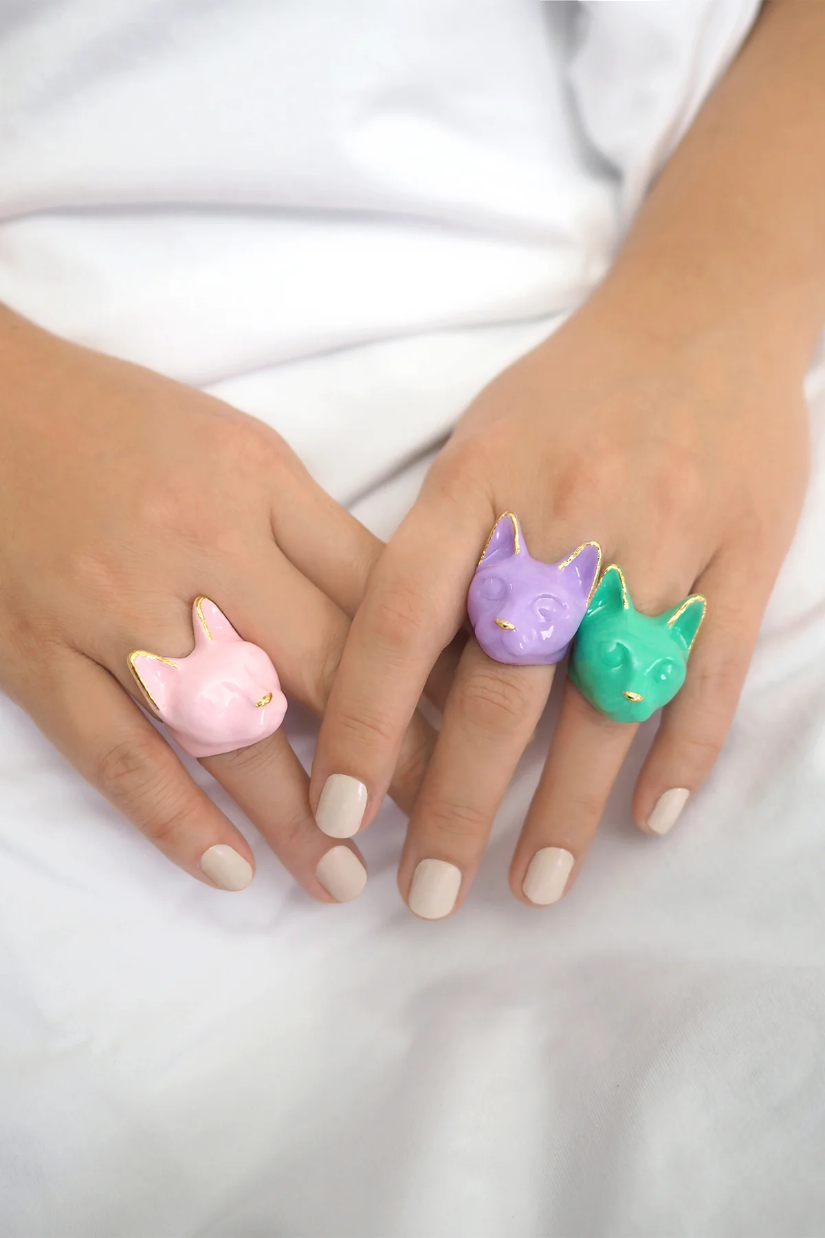 Maew Cat Pink - Ring - Image 13