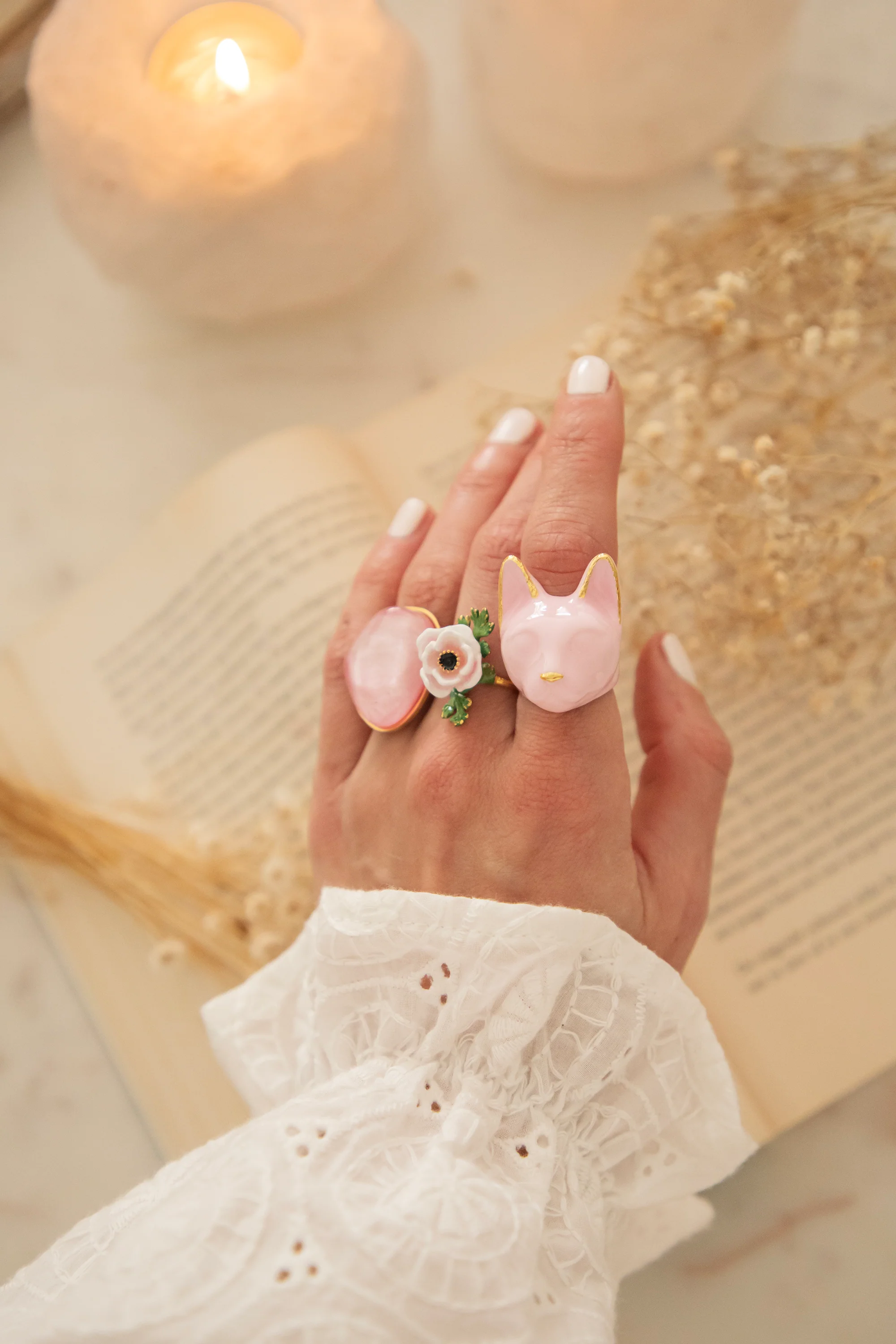 Maew Cat Pink - Ring - Image 3