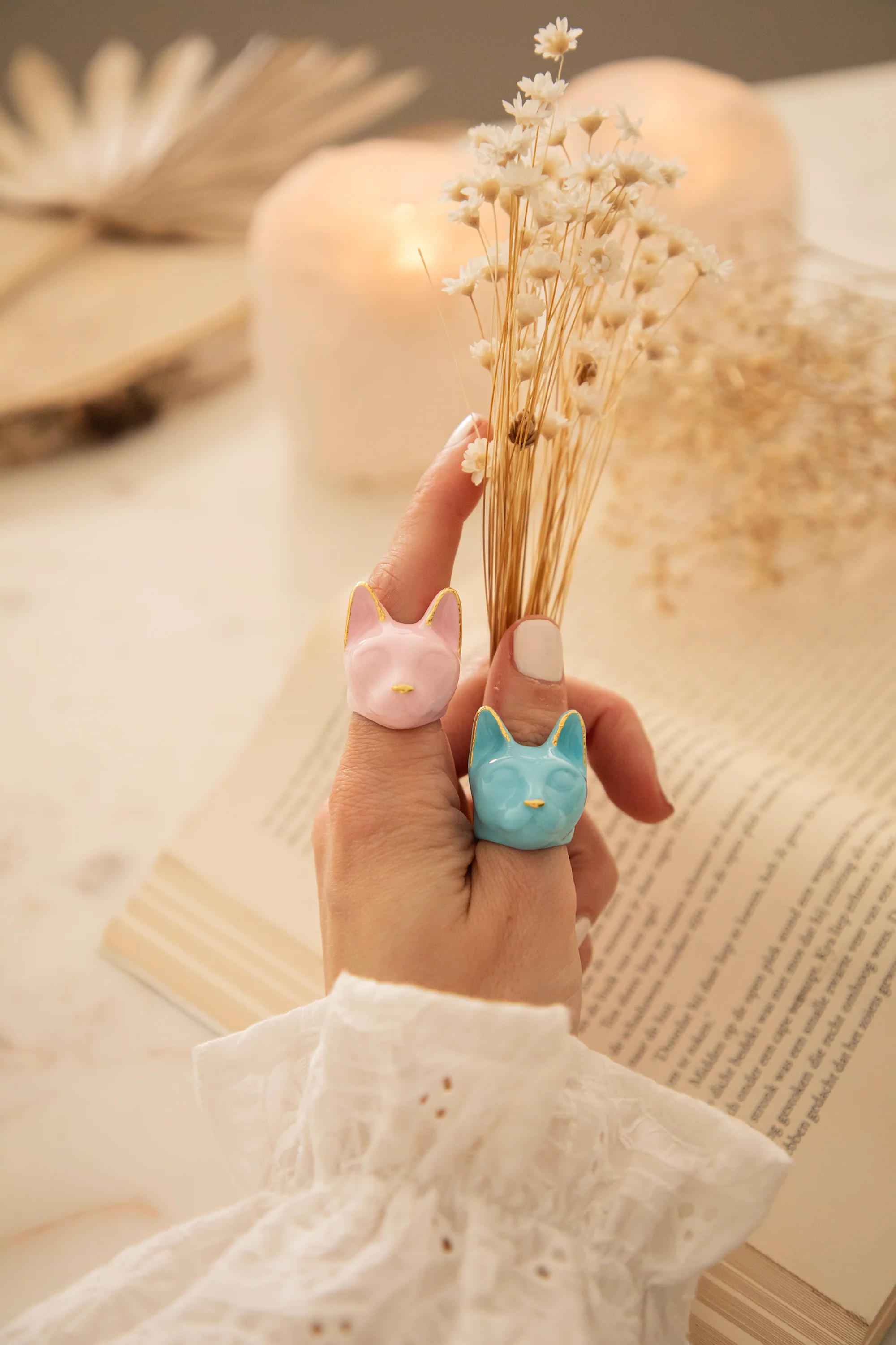 Maew Cat Pink - Ring - Image 6