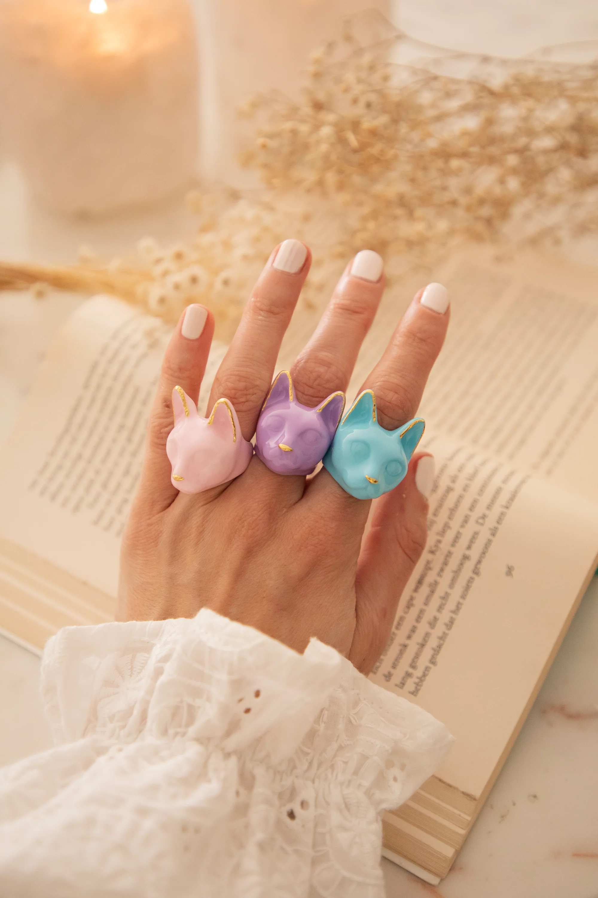 Maew Cat Pink - Ring - Image 8