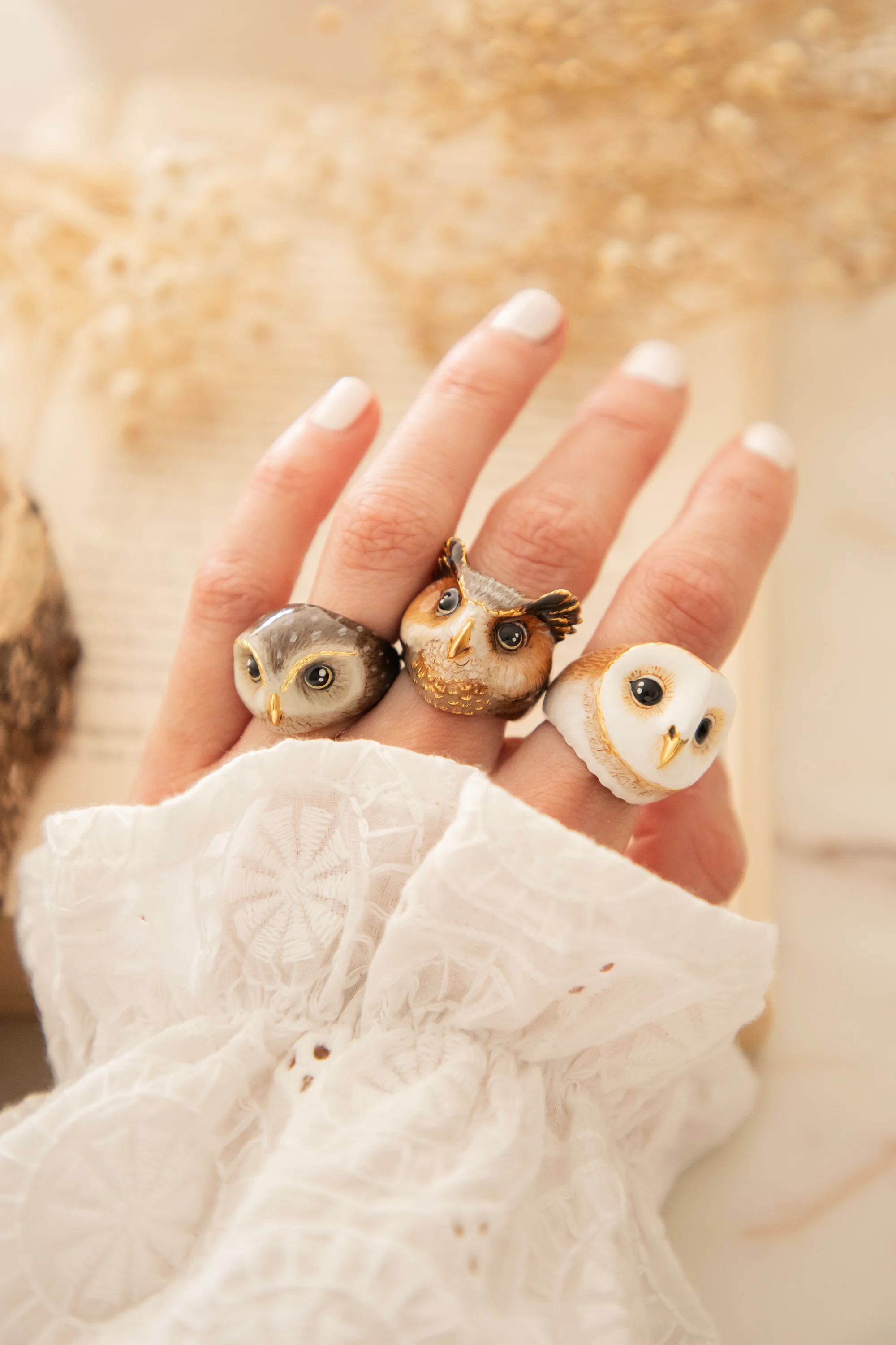 Merry Owl Brown - Ring - Image 8