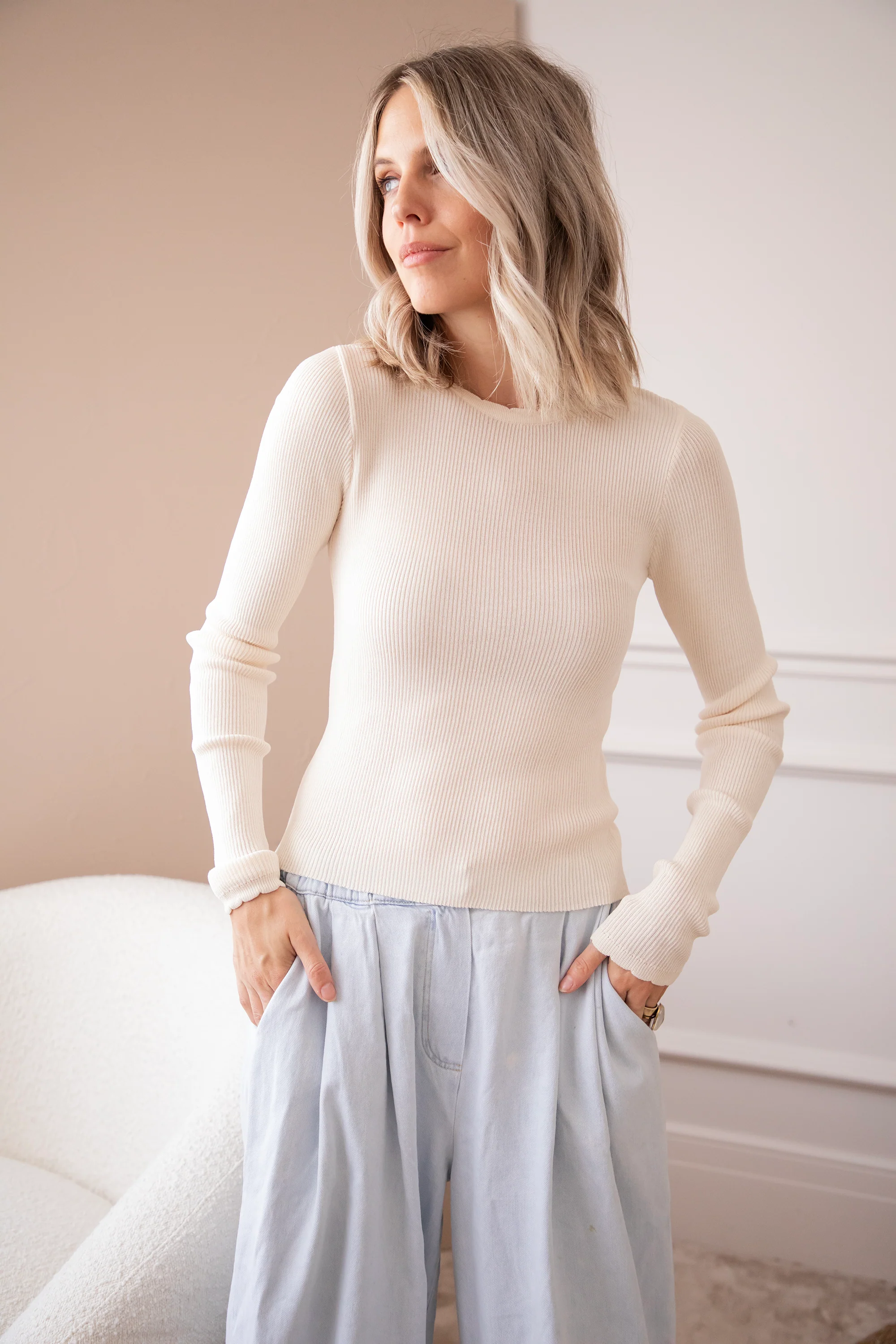 Mira More Beige - Longsleeve - Image 7