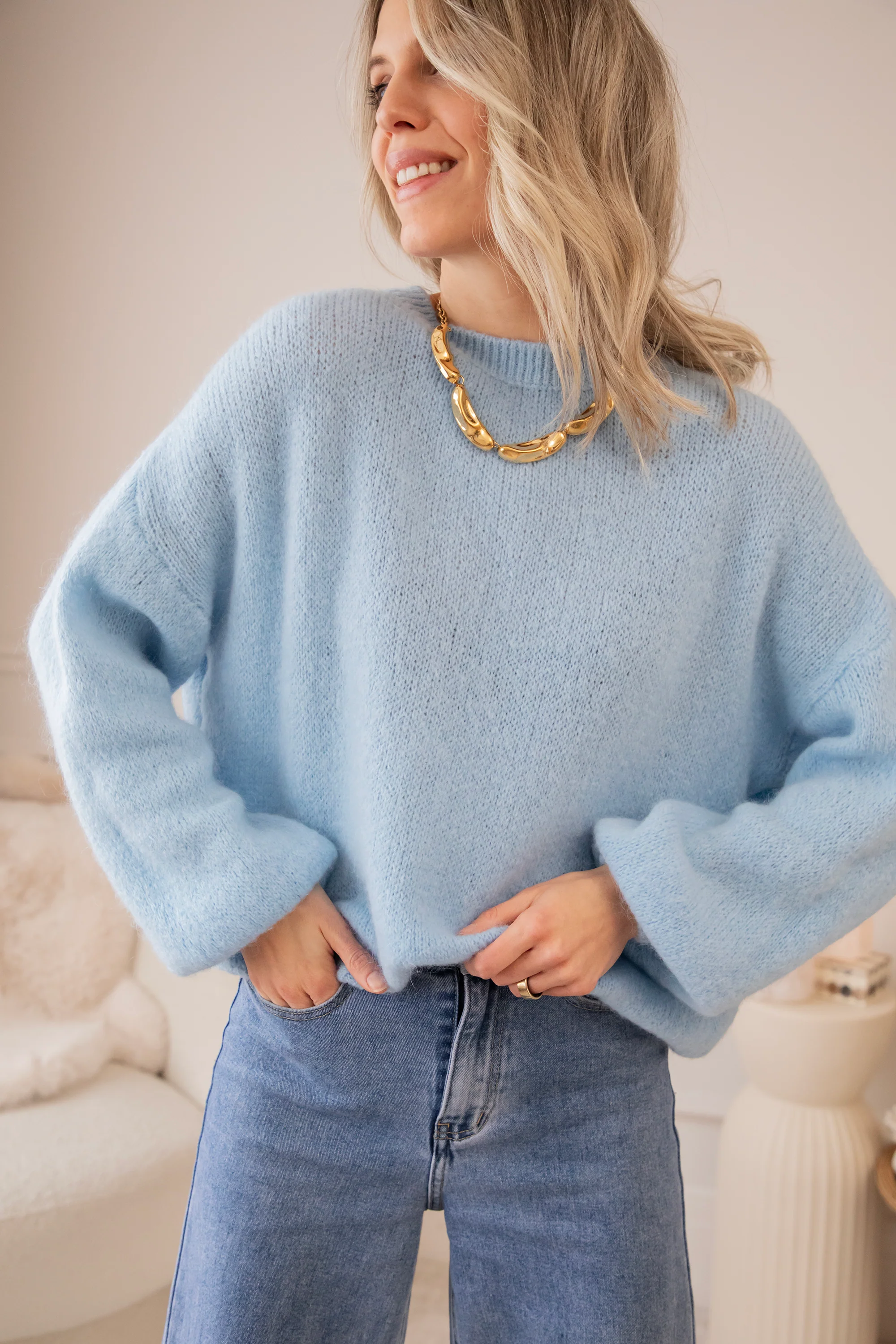 Myla Baby Blue - Trui - Image 3